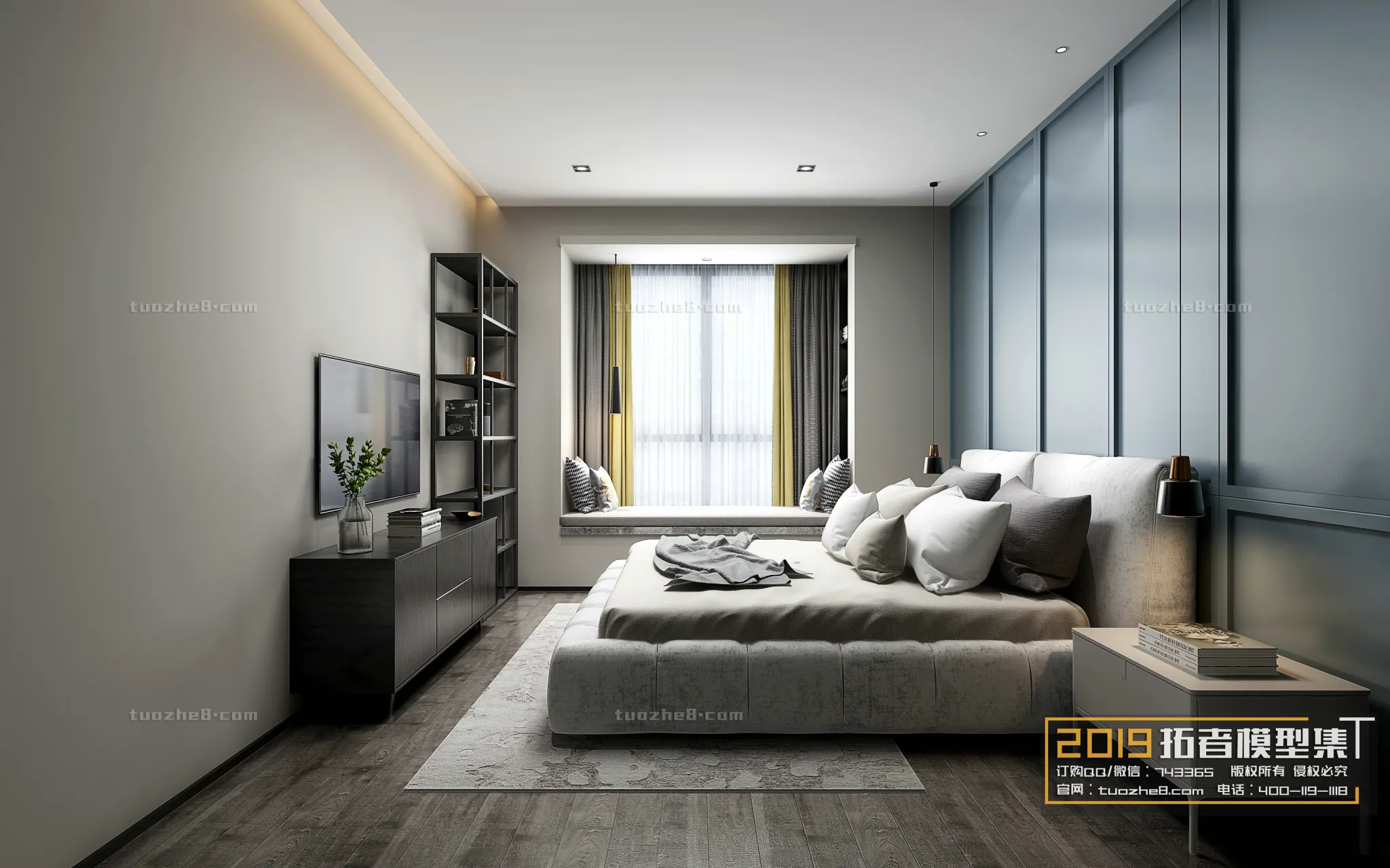 Extension Interior - BEDROOM - MODERNSTYLES - 032