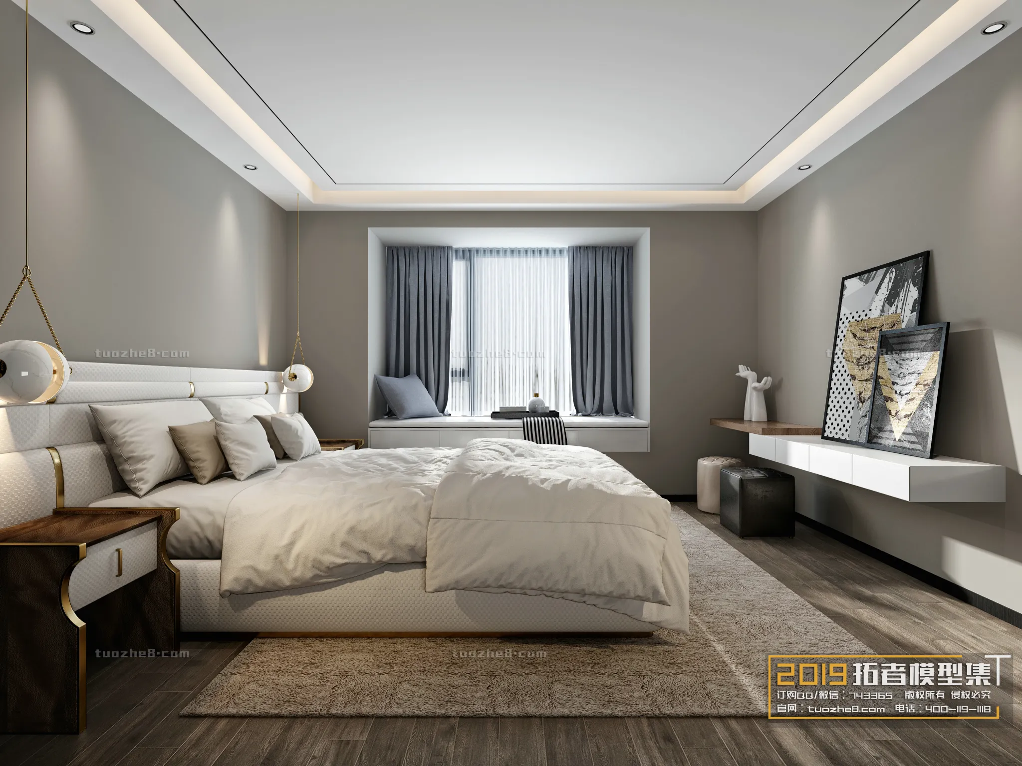 Extension Interior - BEDROOM - MODERNSTYLES - 044