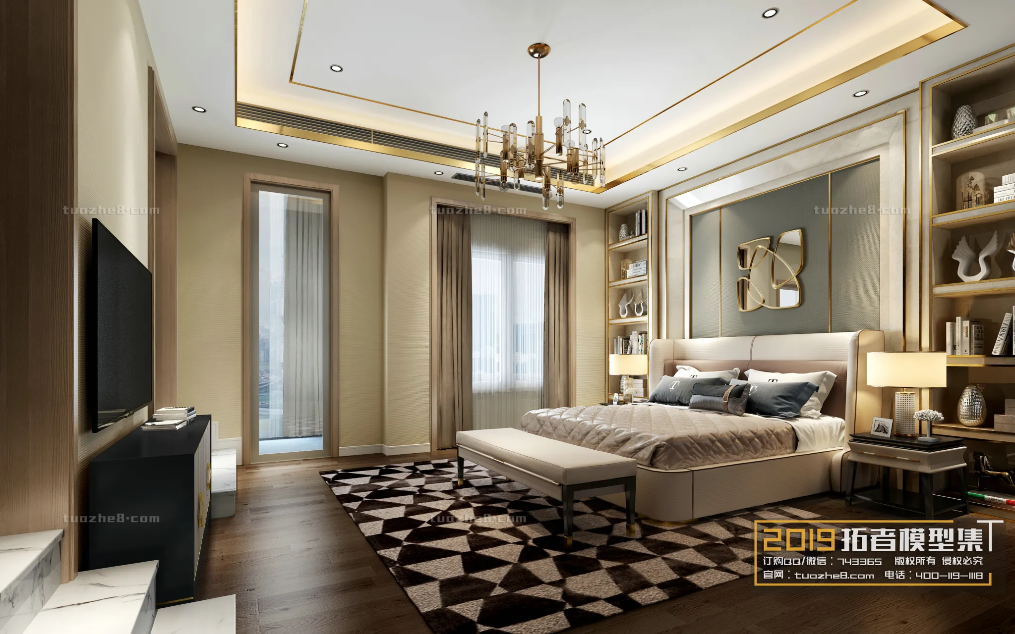 Extension Interior - BEDROOM - MODERNSTYLES - 045