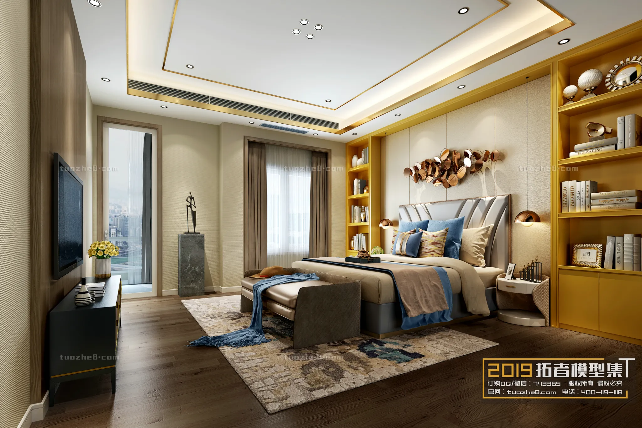 Extension Interior - BEDROOM - MODERNSTYLES - 046