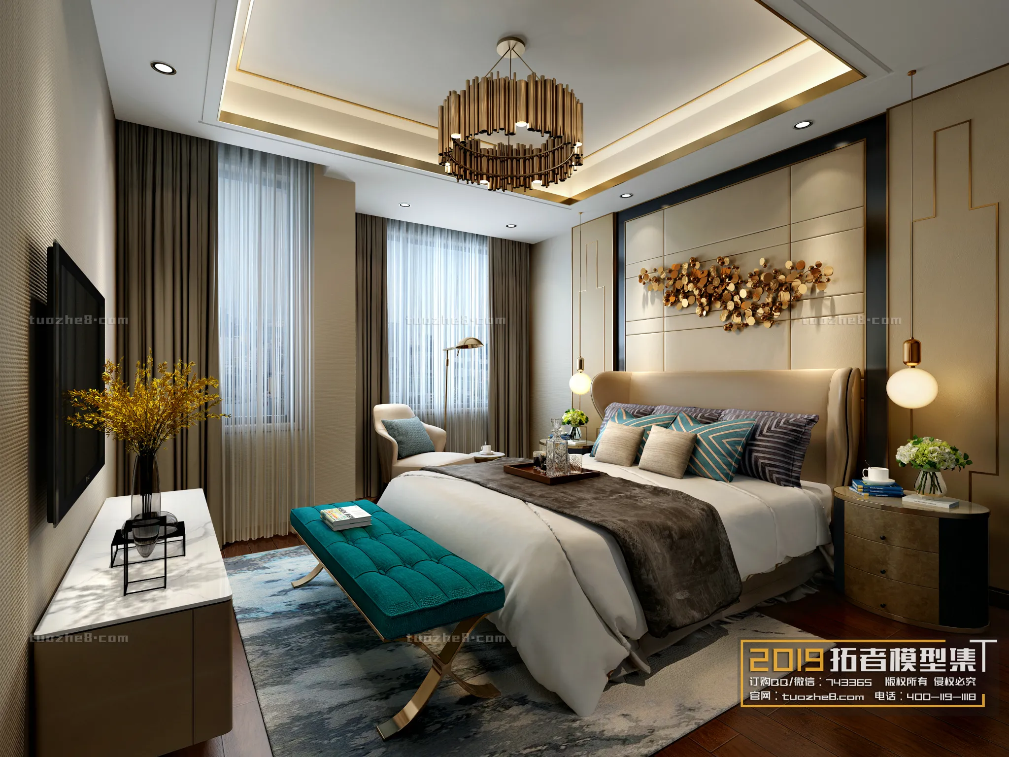 Extension Interior - BEDROOM - MODERNSTYLES - 048