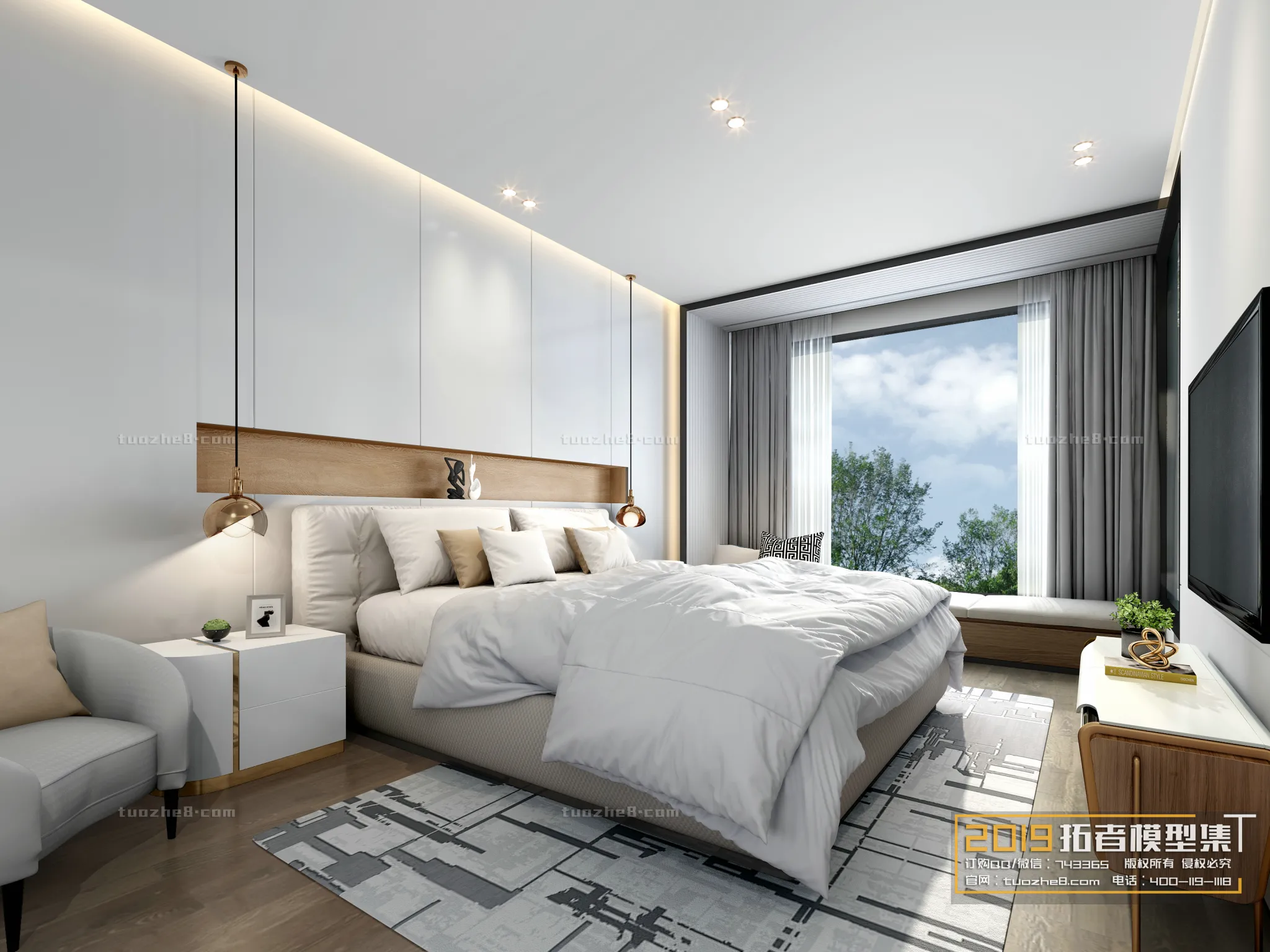 Extension Interior - BEDROOM - MODERNSTYLES - 053