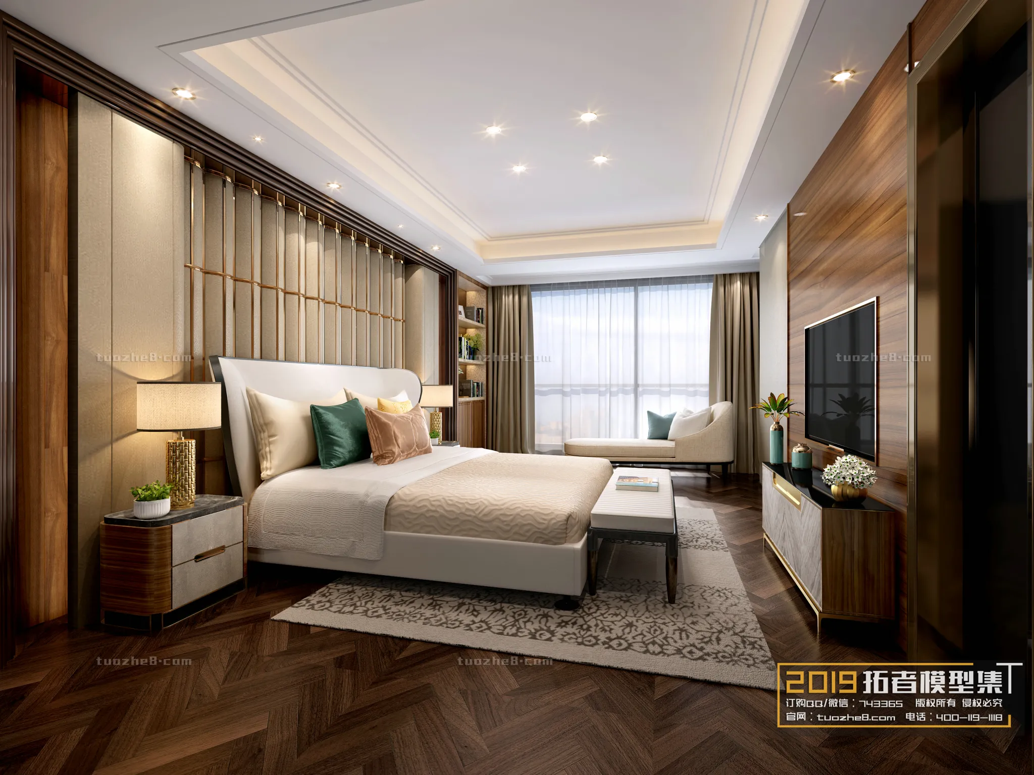 Extension Interior - BEDROOM - MODERNSTYLES - 055