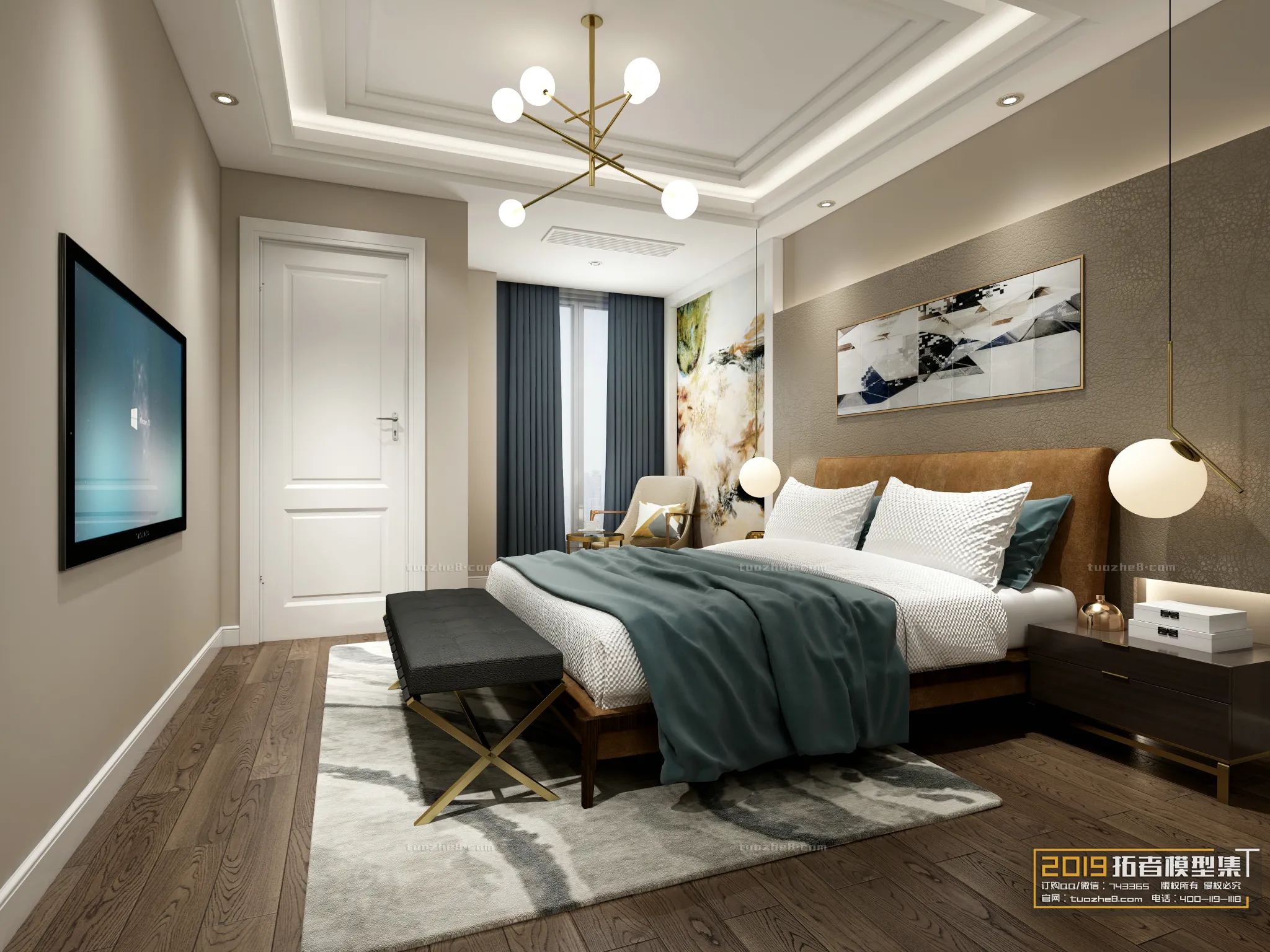 Extension Interior - BEDROOM - MODERNSTYLES - 063