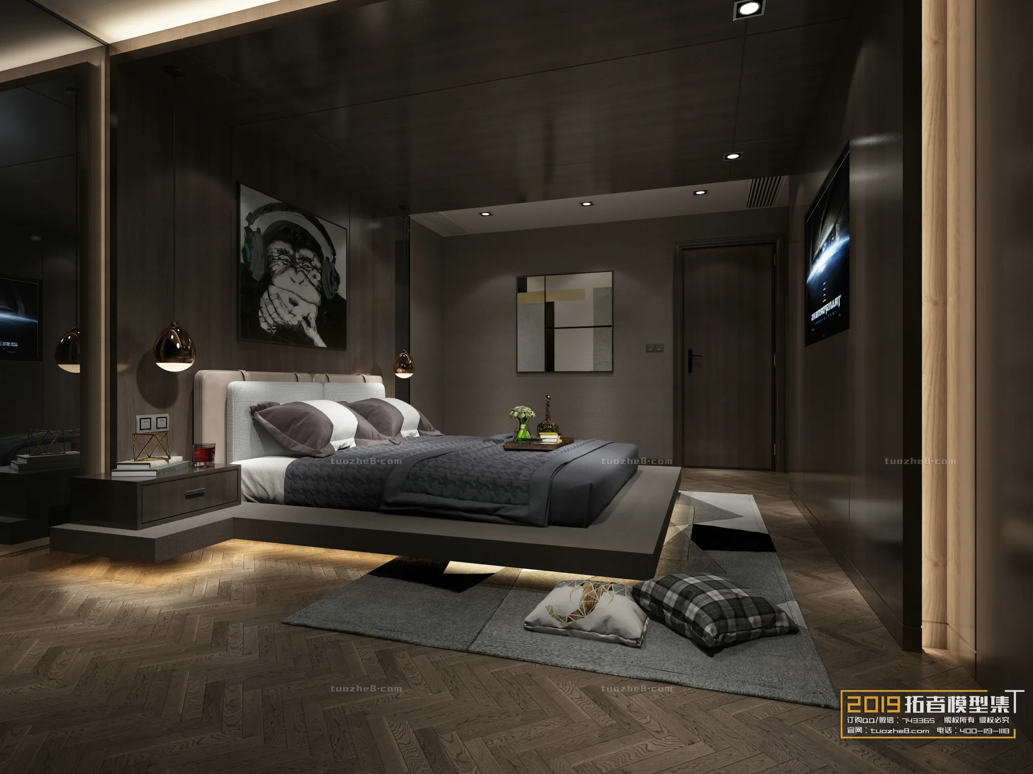Extension Interior - BEDROOM - MODERNSTYLES - 064