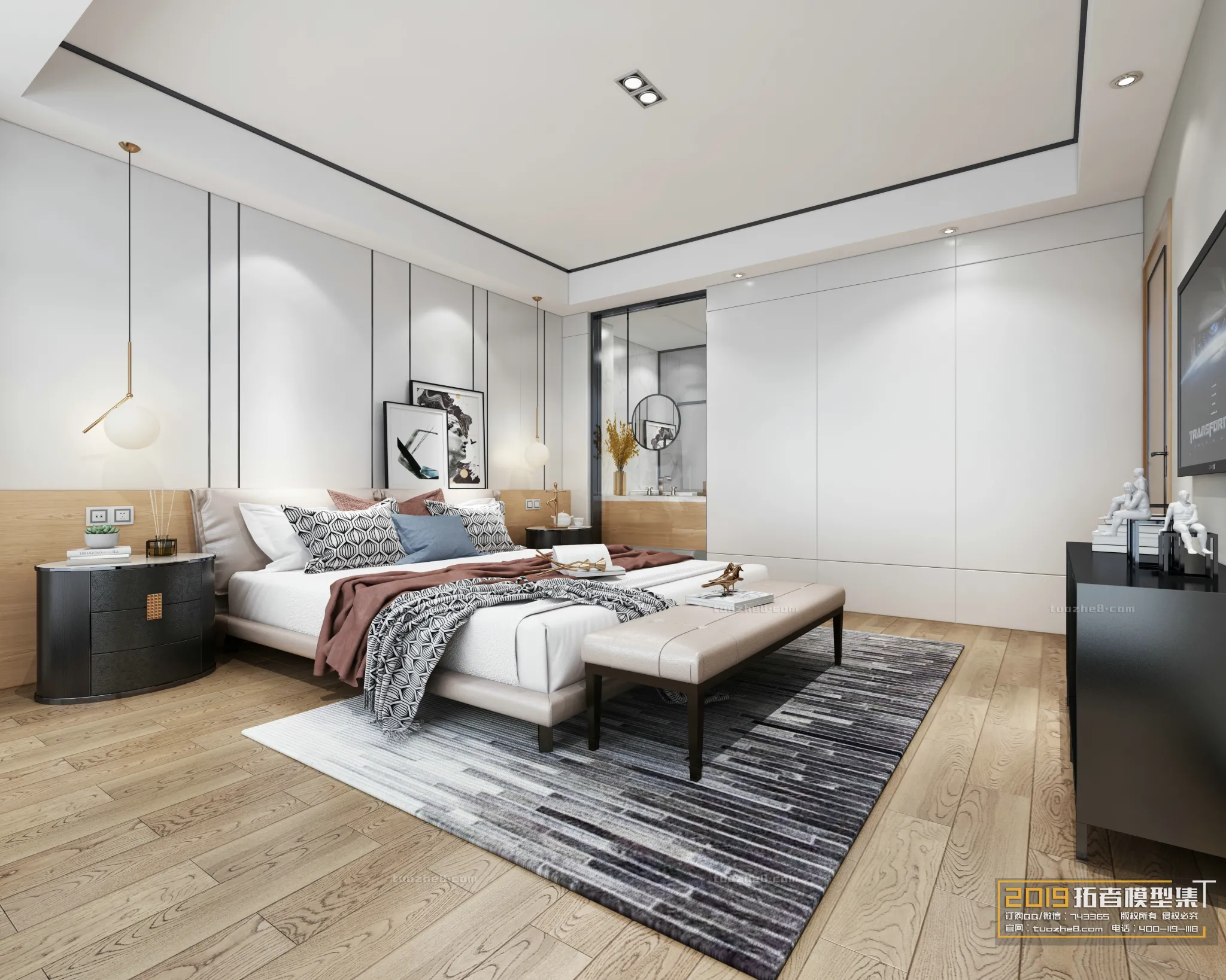 Extension Interior - BEDROOM - MODERNSTYLES - 069