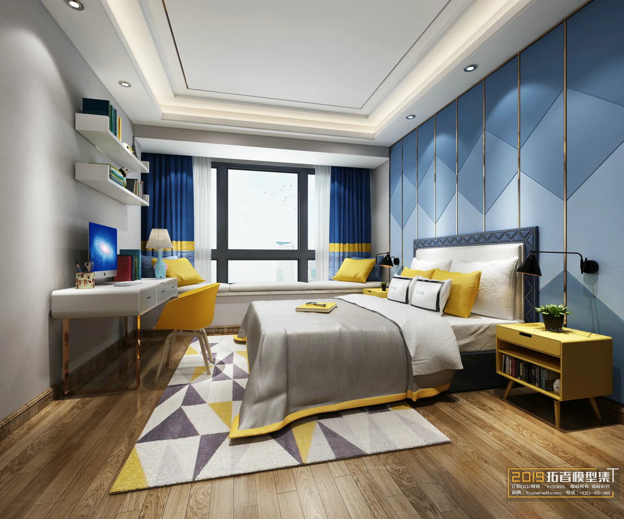 Extension Interior - BEDROOM - MODERNSTYLES - 073