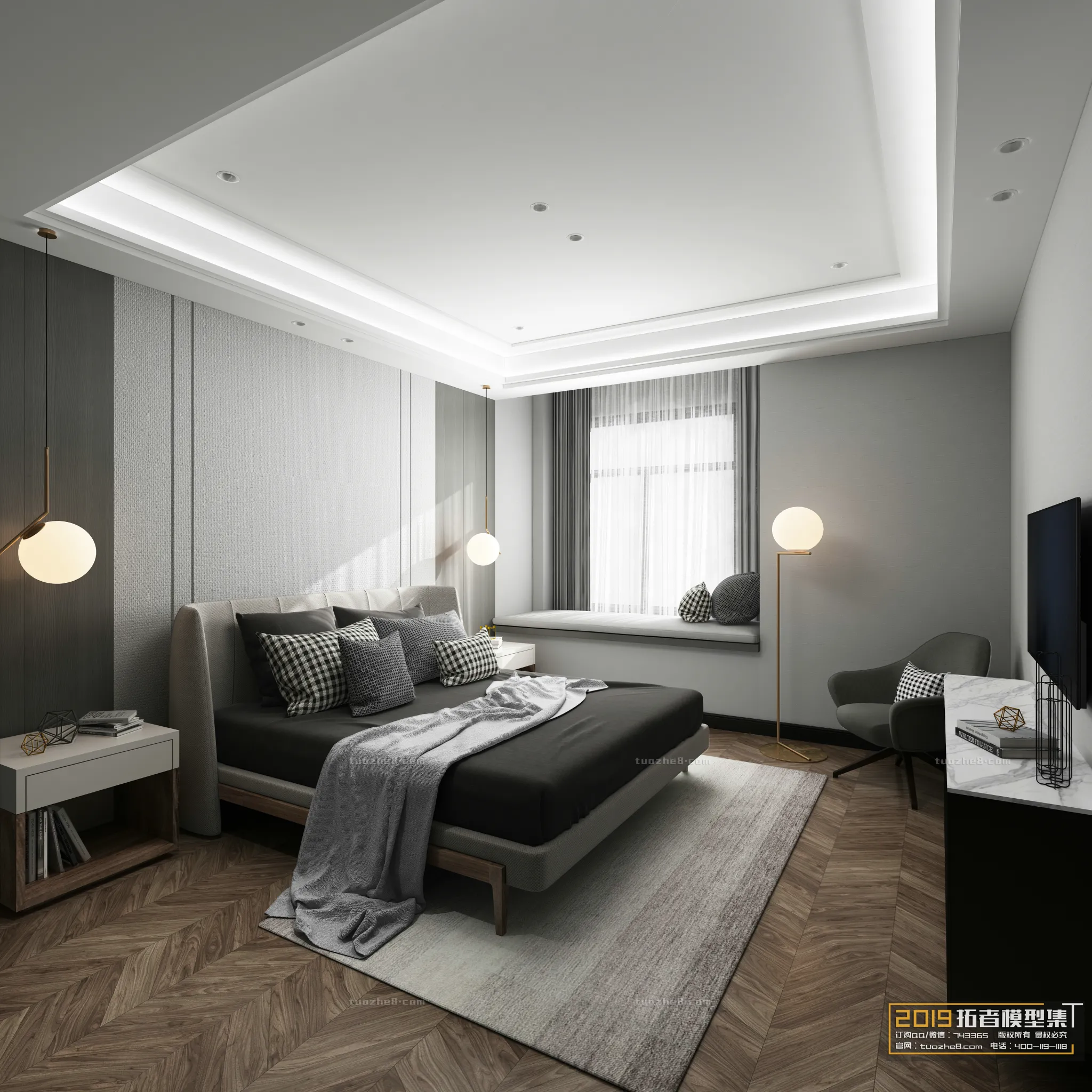 Extension Interior - BEDROOM - MODERNSTYLES - 081