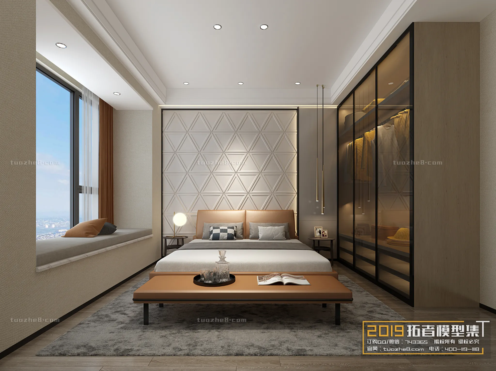 Extension Interior - BEDROOM - MODERNSTYLES - 089