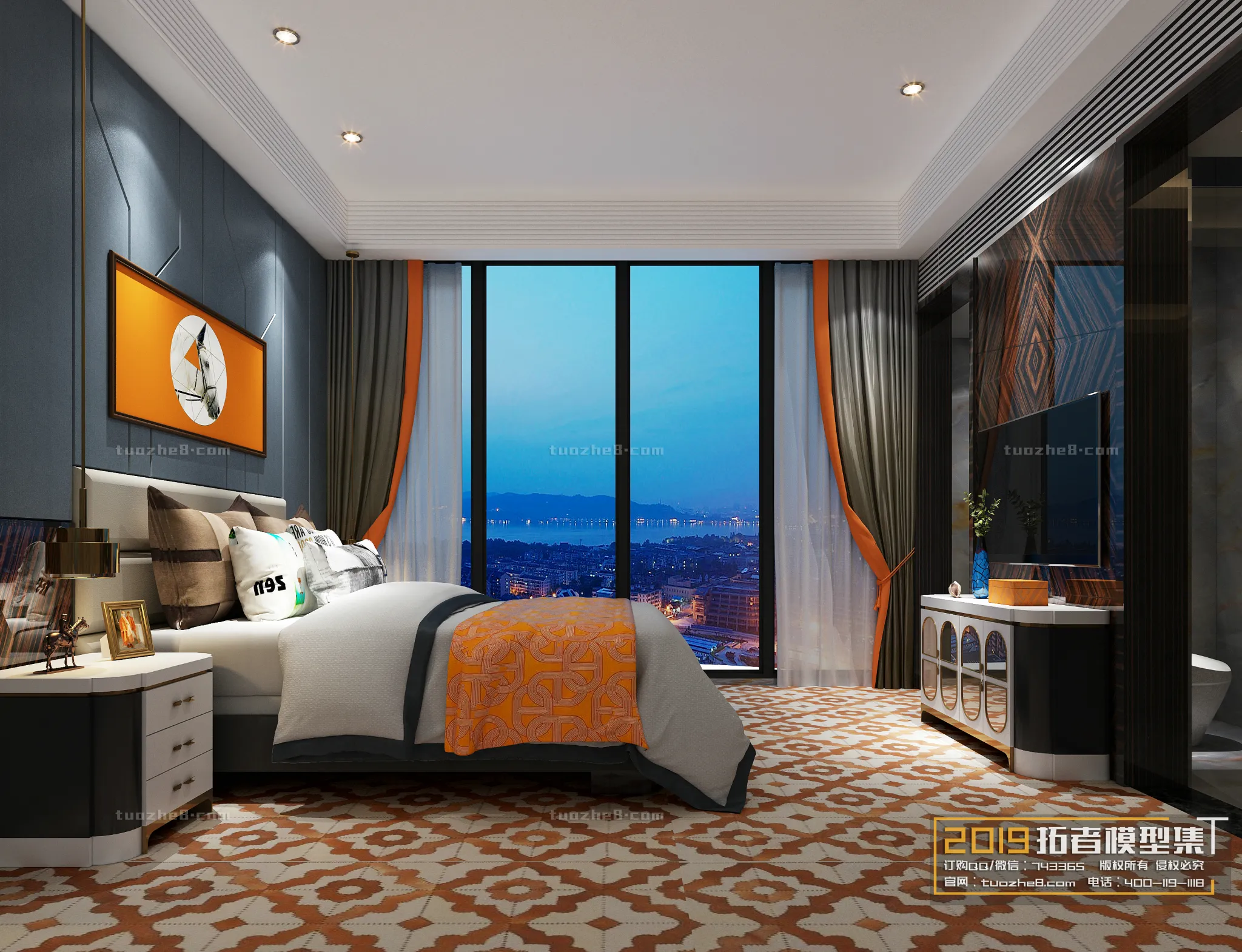 Extension Interior - BEDROOM - MODERNSTYLES - 090