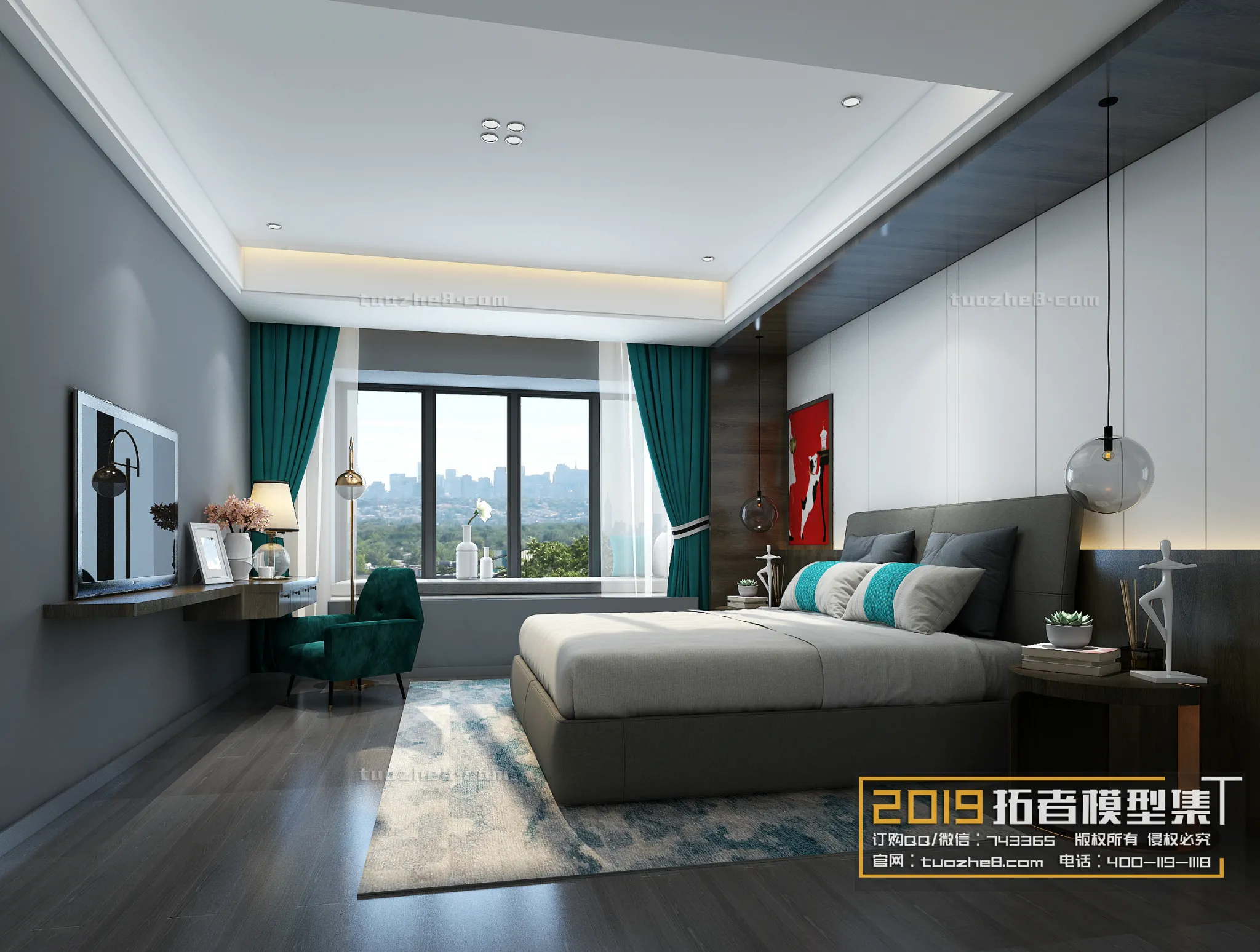 Extension Interior - BEDROOM - MODERNSTYLES - 091