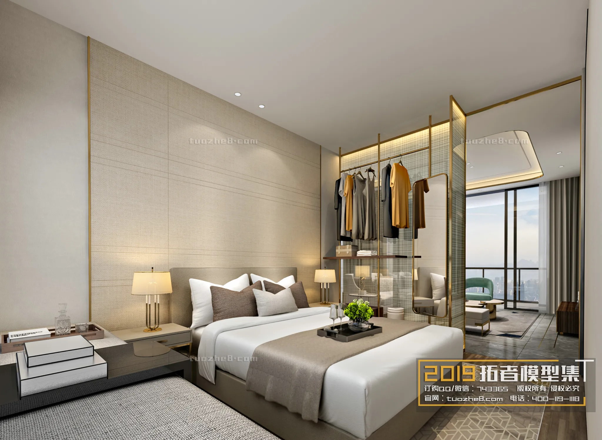 Extension Interior - BEDROOM - MODERNSTYLES - 092