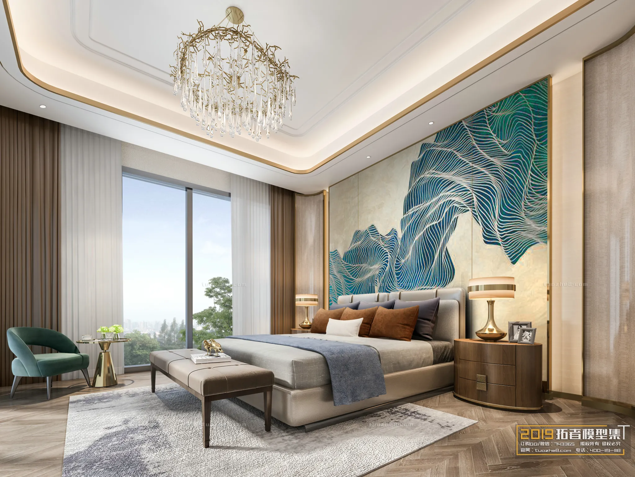 Extension Interior - BEDROOM - MODERNSTYLES - 093