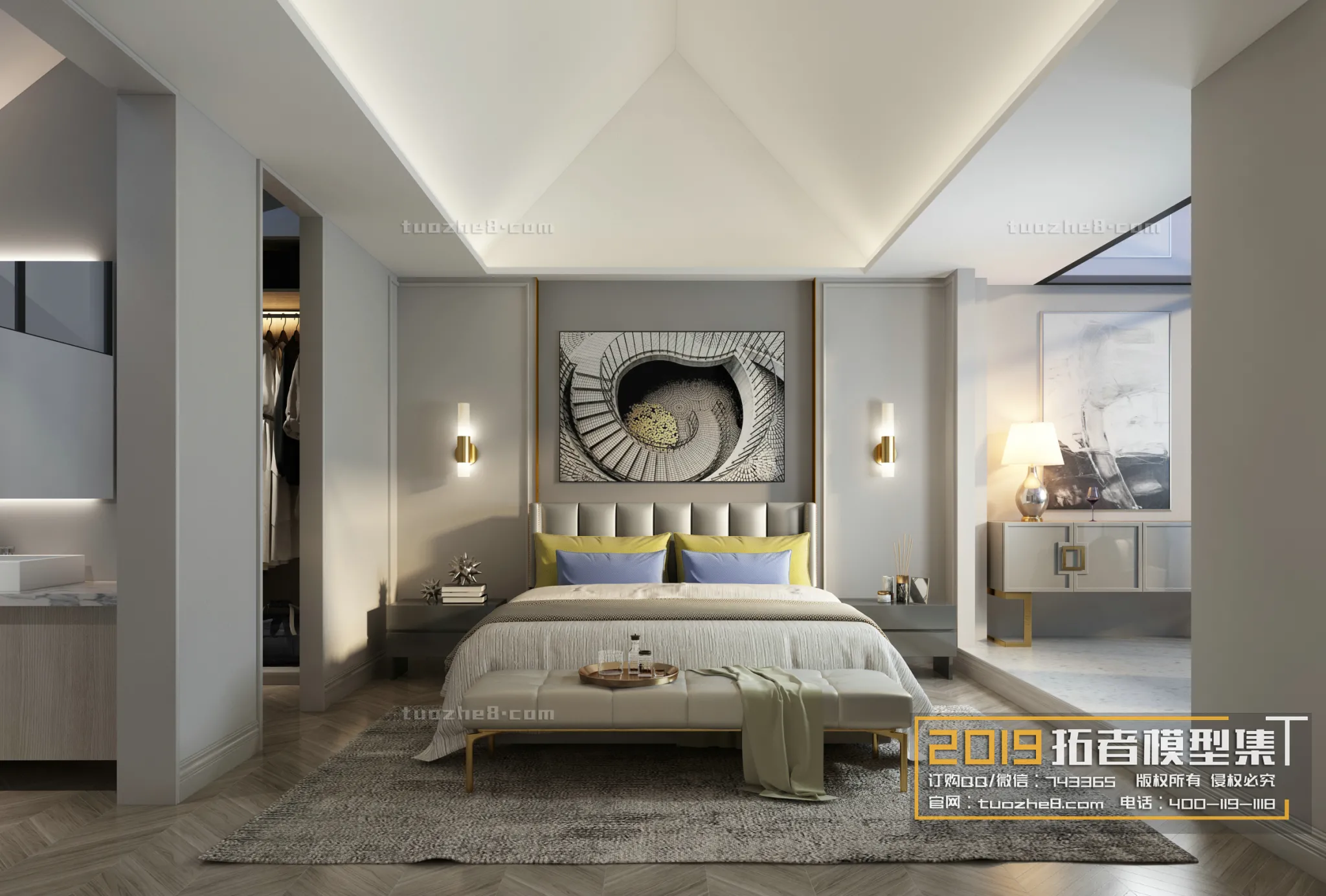 Extension Interior - BEDROOM - MODERNSTYLES - 097