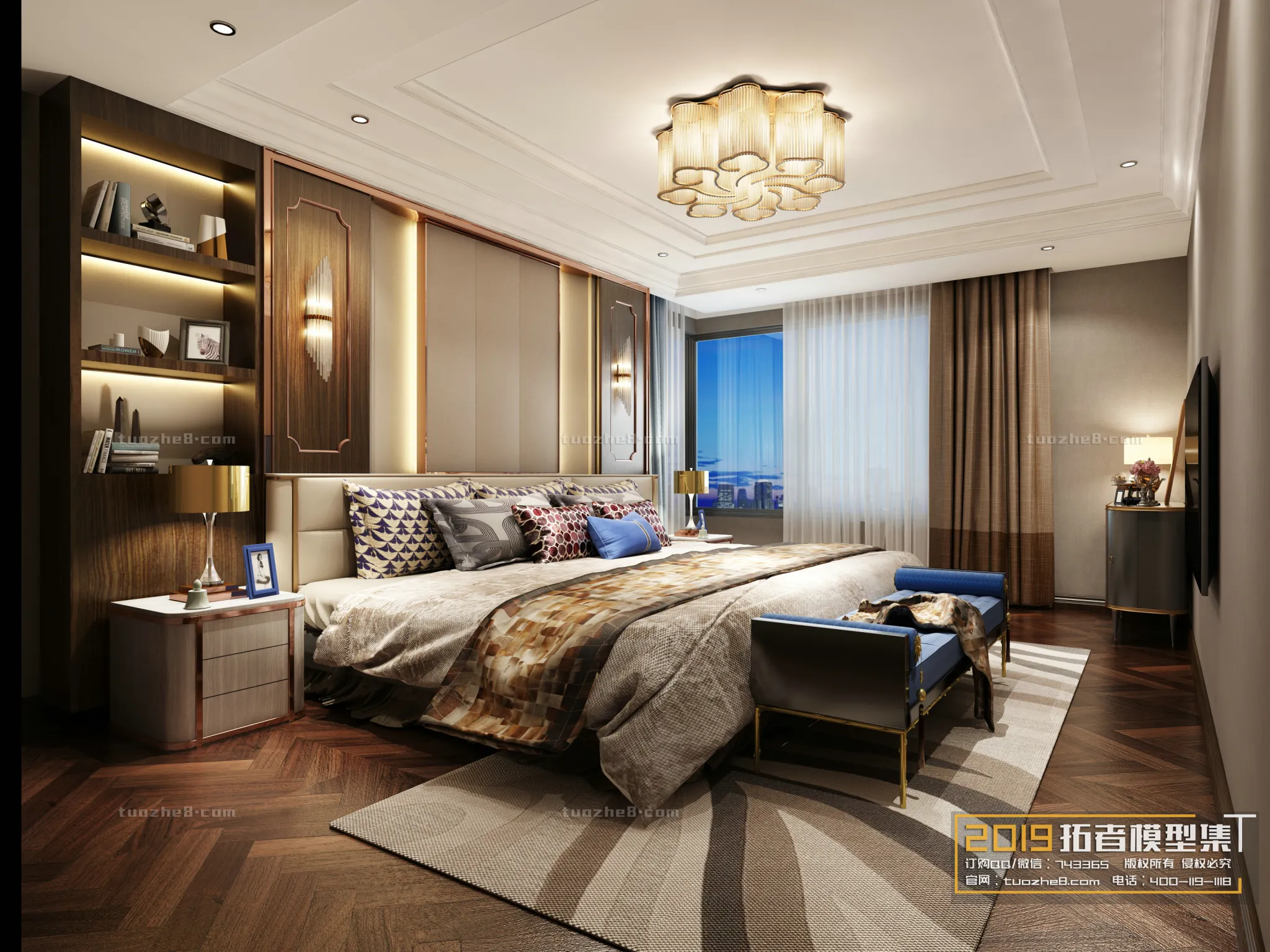 Extension Interior - BEDROOM - MODERNSTYLES - 098
