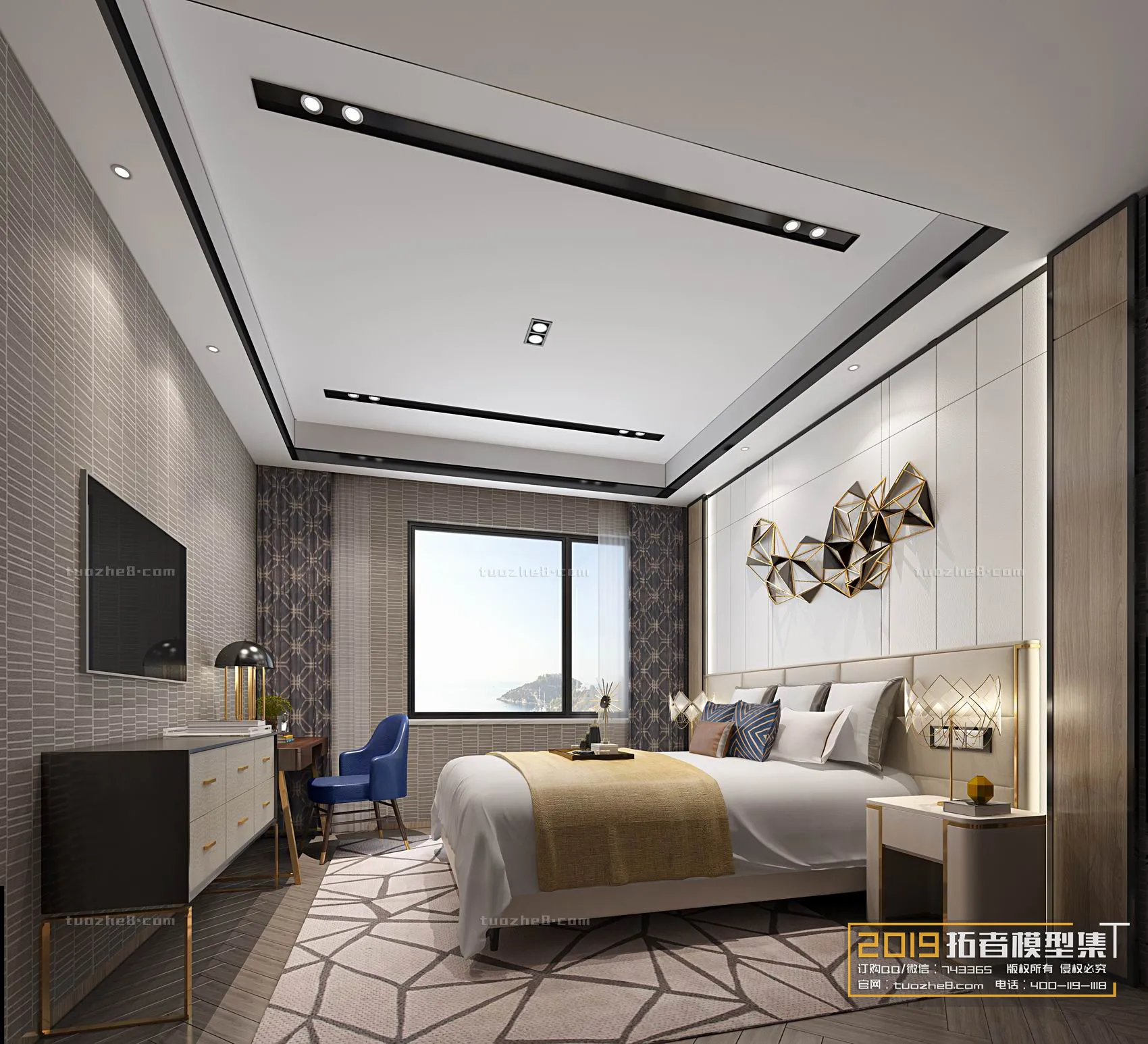 Extension Interior - BEDROOM - MODERNSTYLES - 099