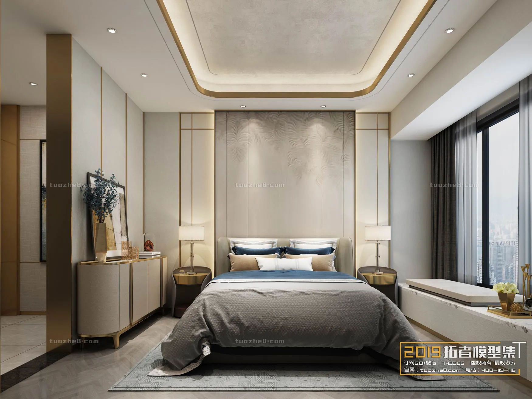 Extension Interior - BEDROOM - MODERNSTYLES - 100