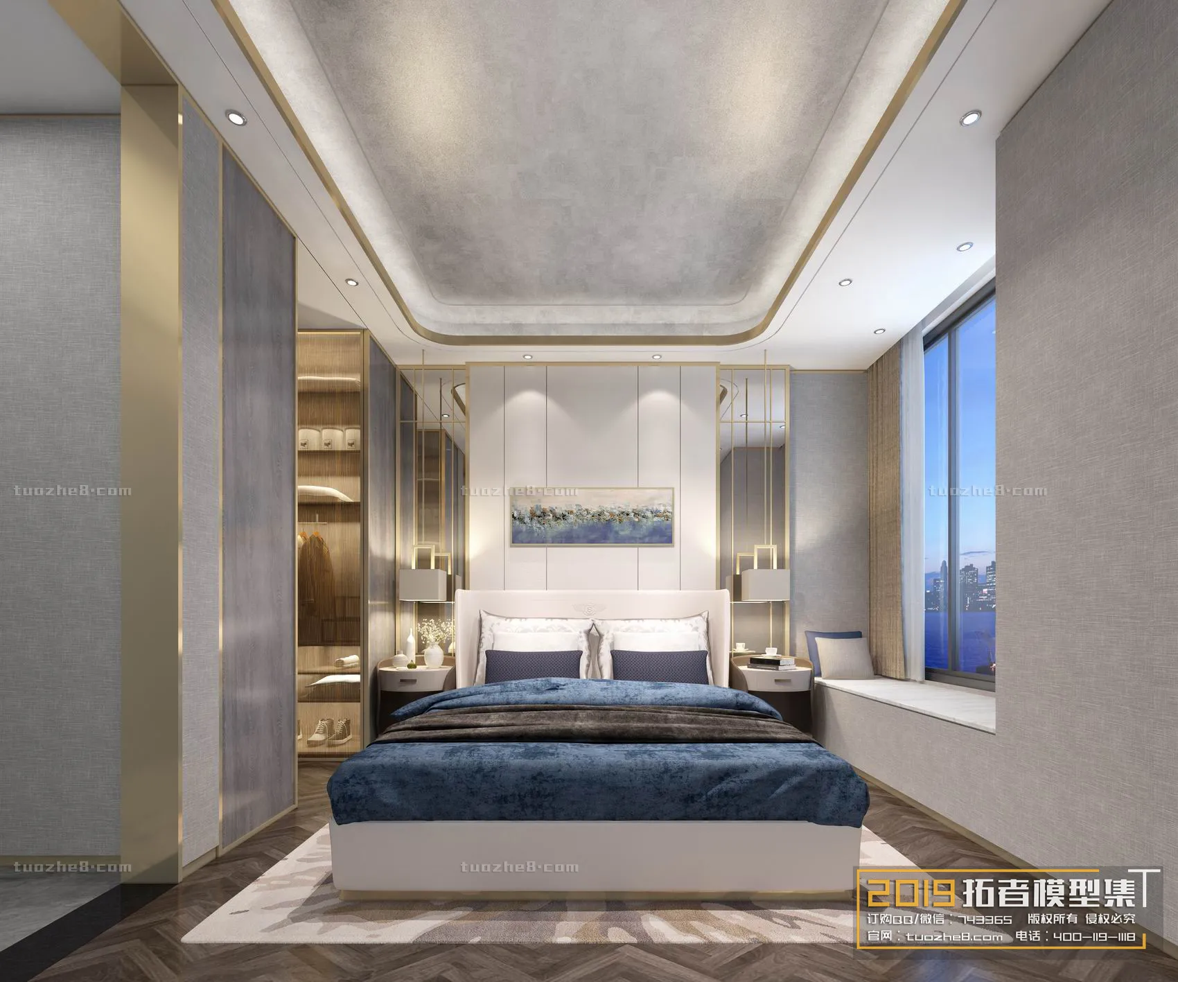 Extension Interior - BEDROOM - MODERNSTYLES - 106