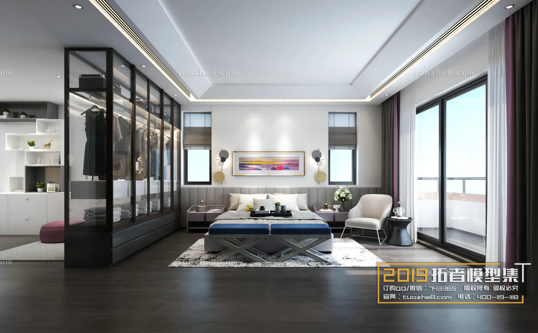 Extension Interior - BEDROOM - MODERNSTYLES - 109