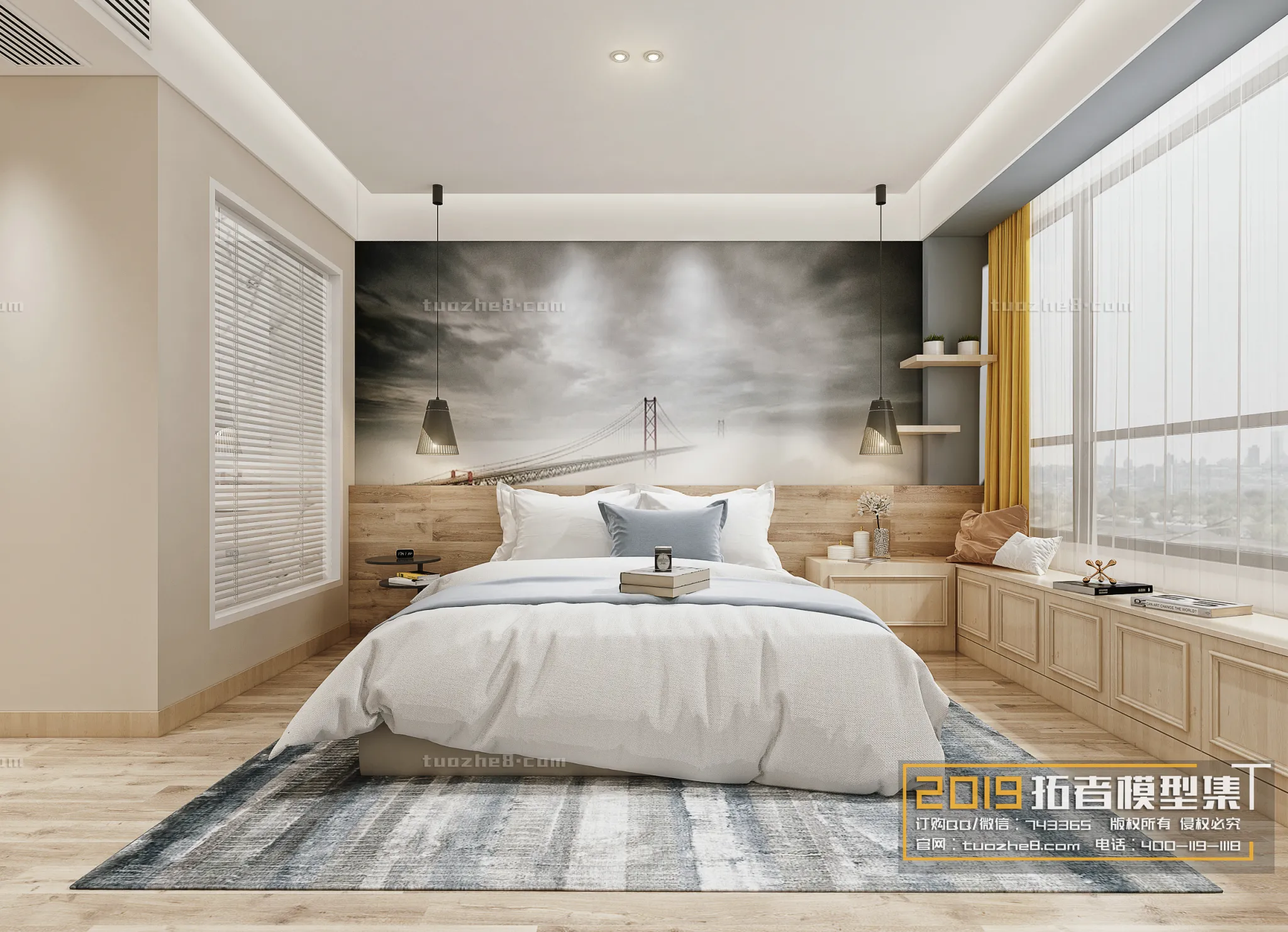 Extension Interior - BEDROOM - MODERNSTYLES - 113