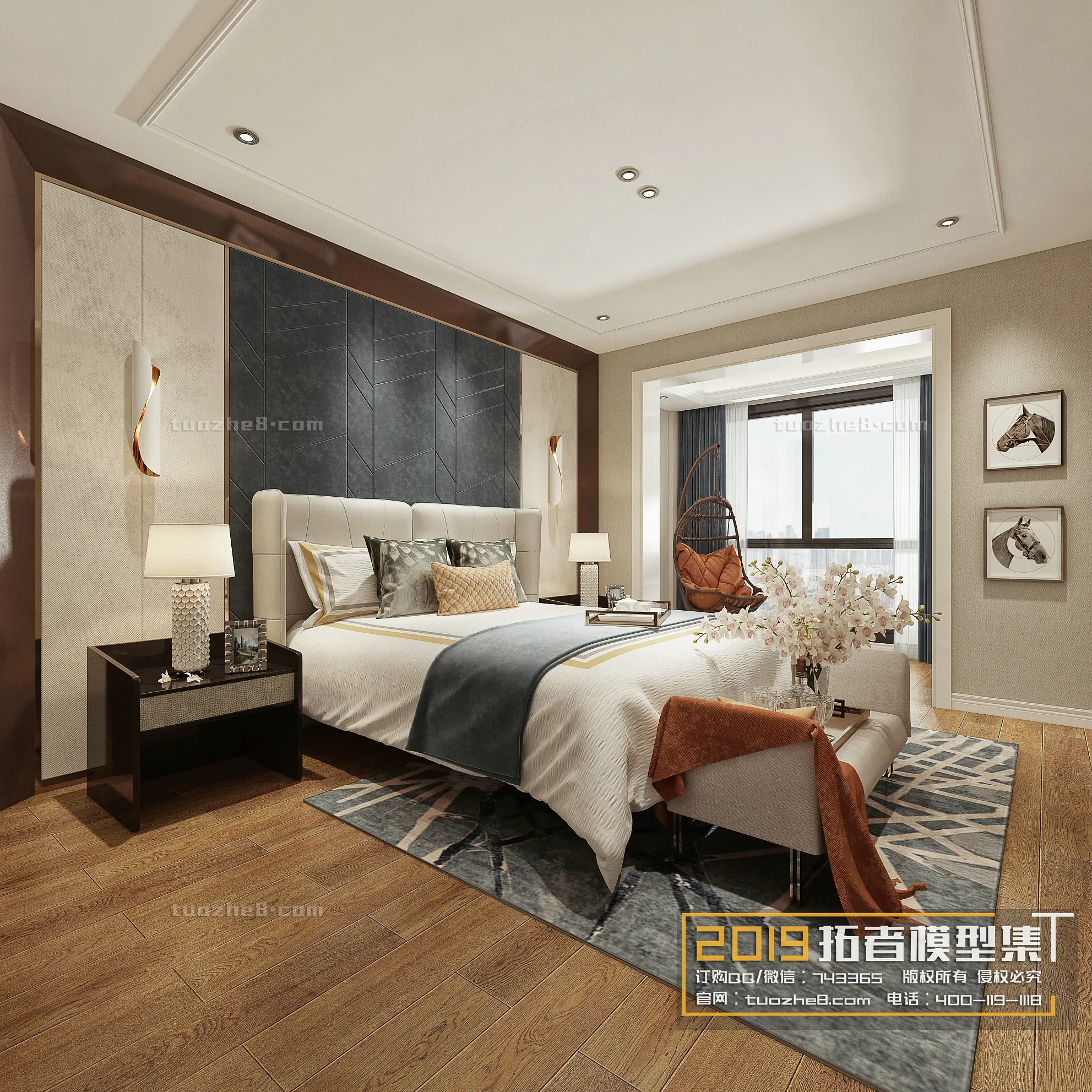 Extension Interior - BEDROOM - MODERNSTYLES - 114