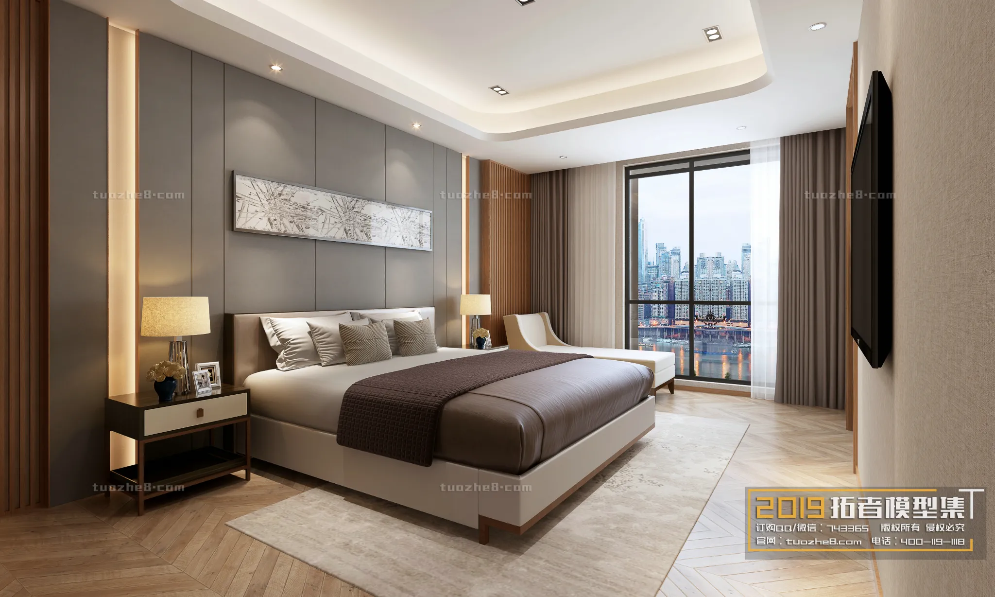 Extension Interior - BEDROOM - MODERNSTYLES - 127