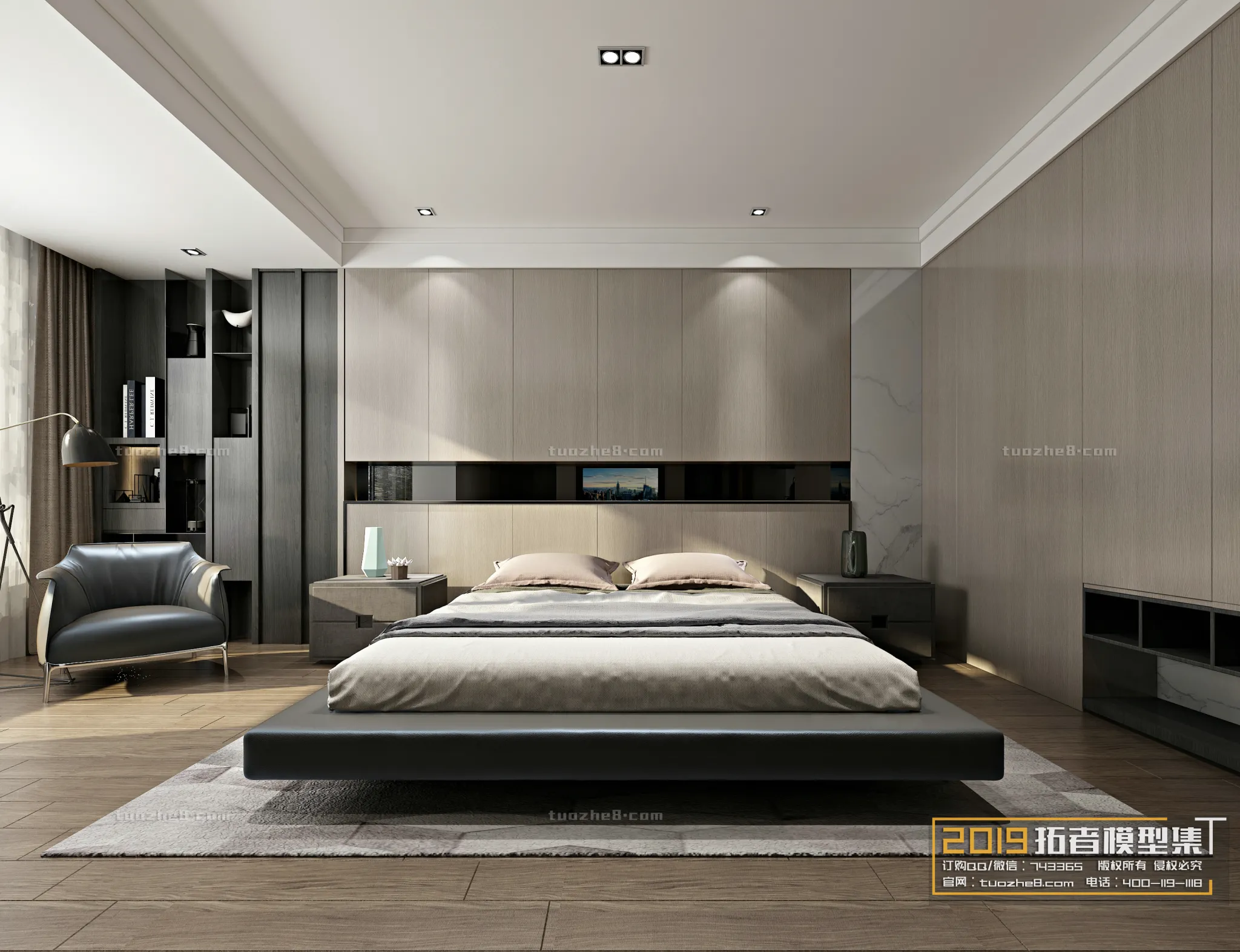 Extension Interior - BEDROOM - MODERNSTYLES - 129