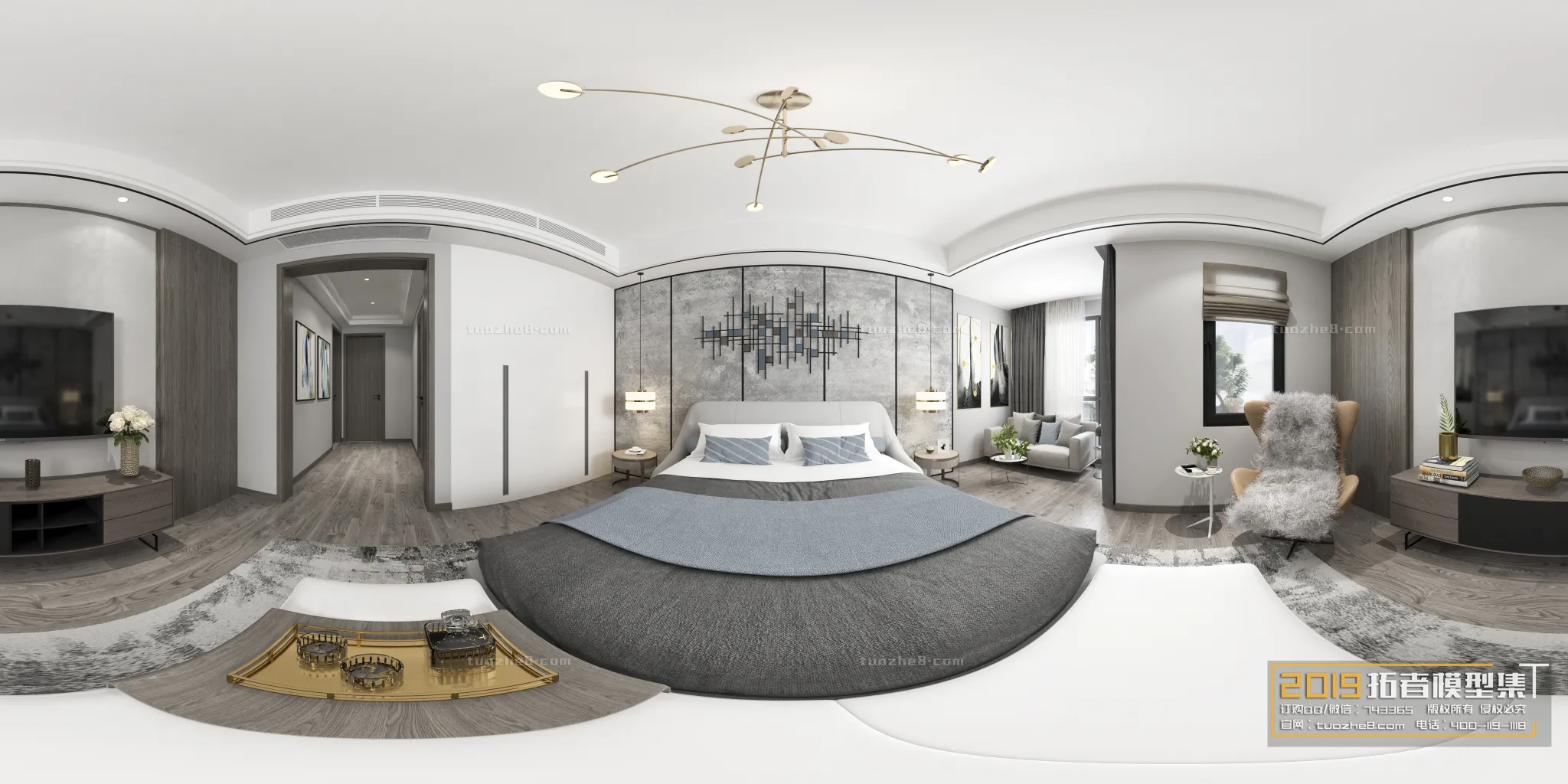 Extension Interior - BEDROOM - MODERNSTYLES - 134