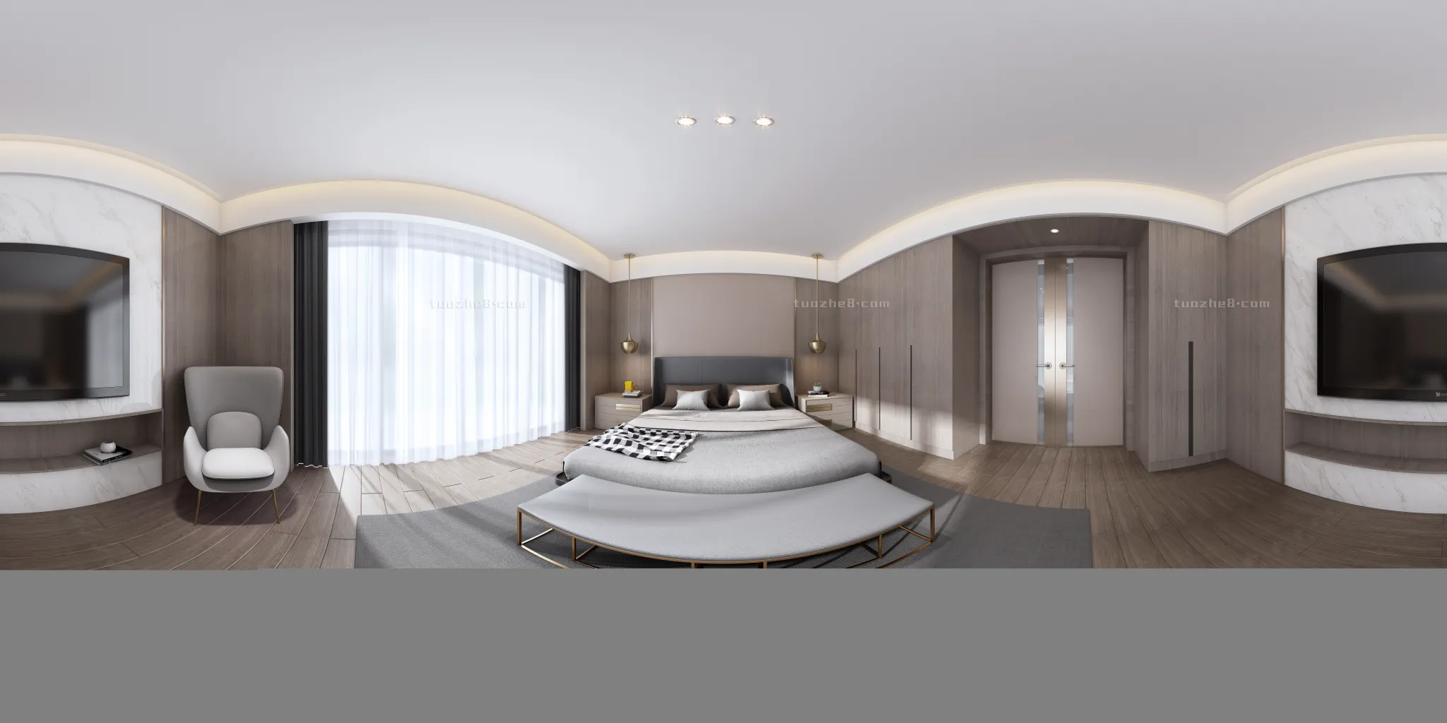 Extension Interior - BEDROOM - MODERNSTYLES - 137