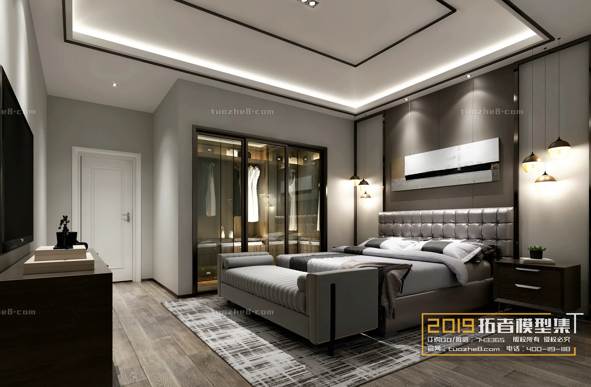 Extension Interior - BEDROOM - MODERNSTYLES - 138