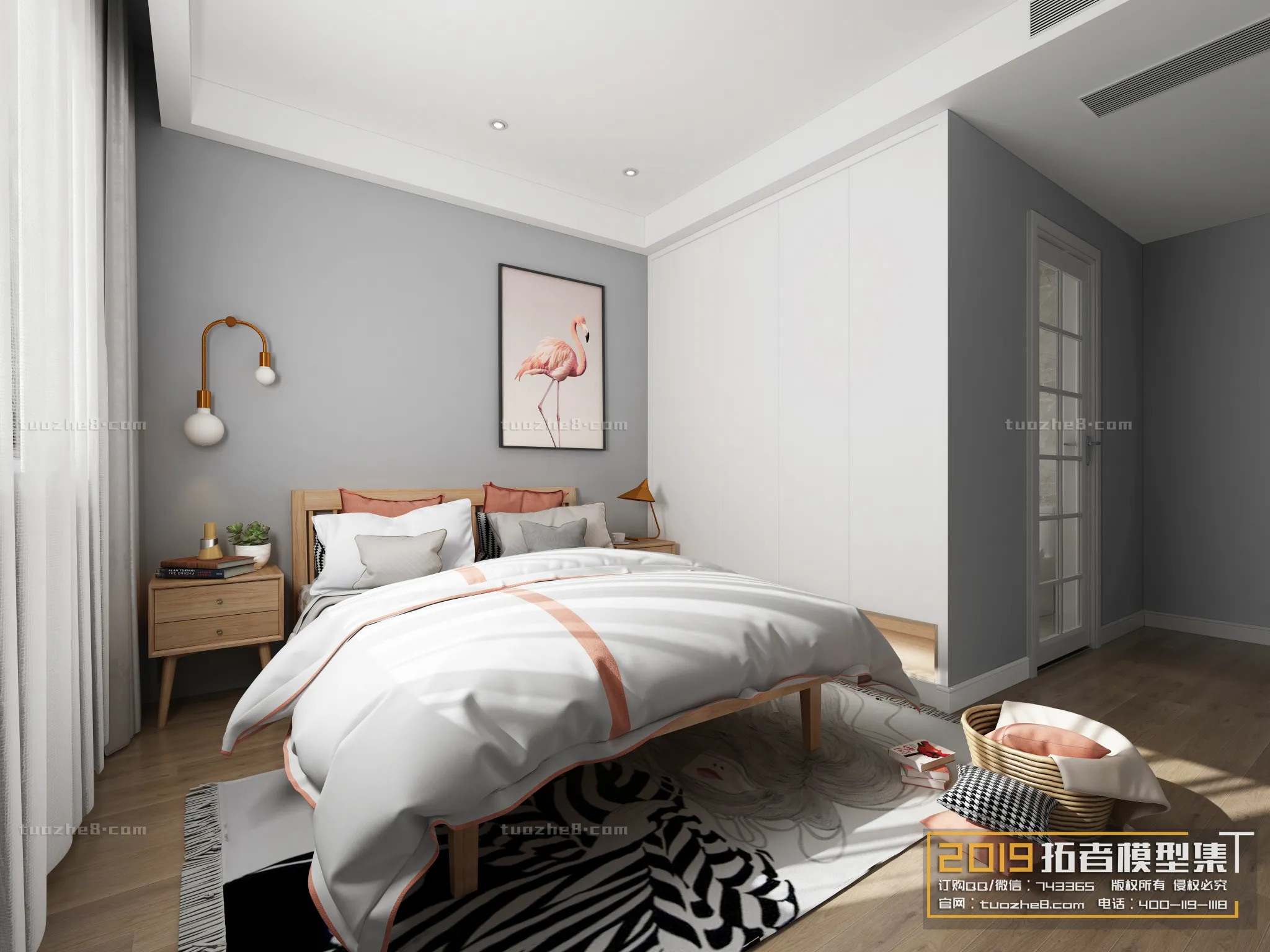 Extension Interior - BEDROOM - NORDIC STYLES - 001