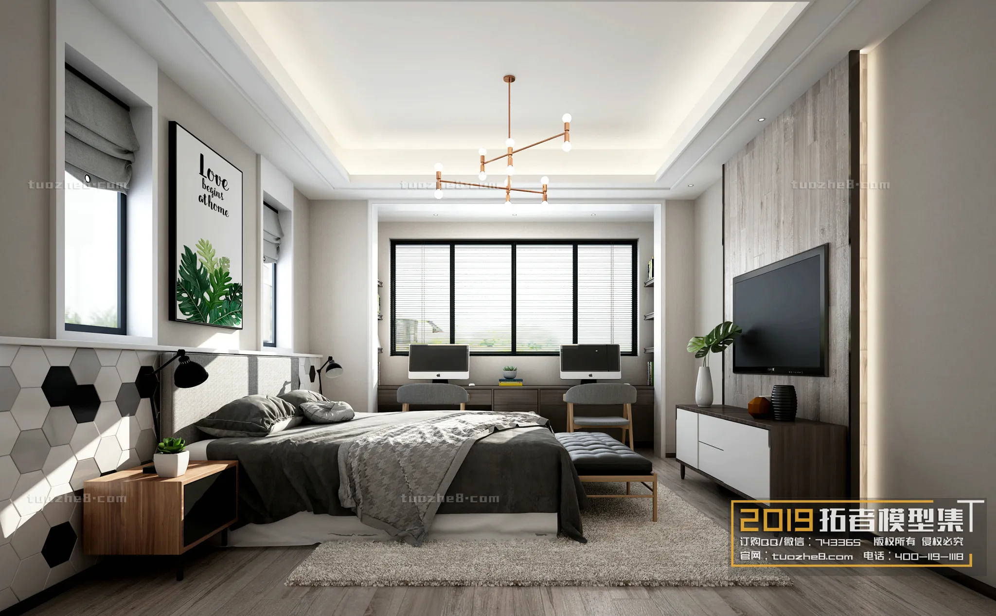 Extension Interior - BEDROOM - NORDIC STYLES - 005