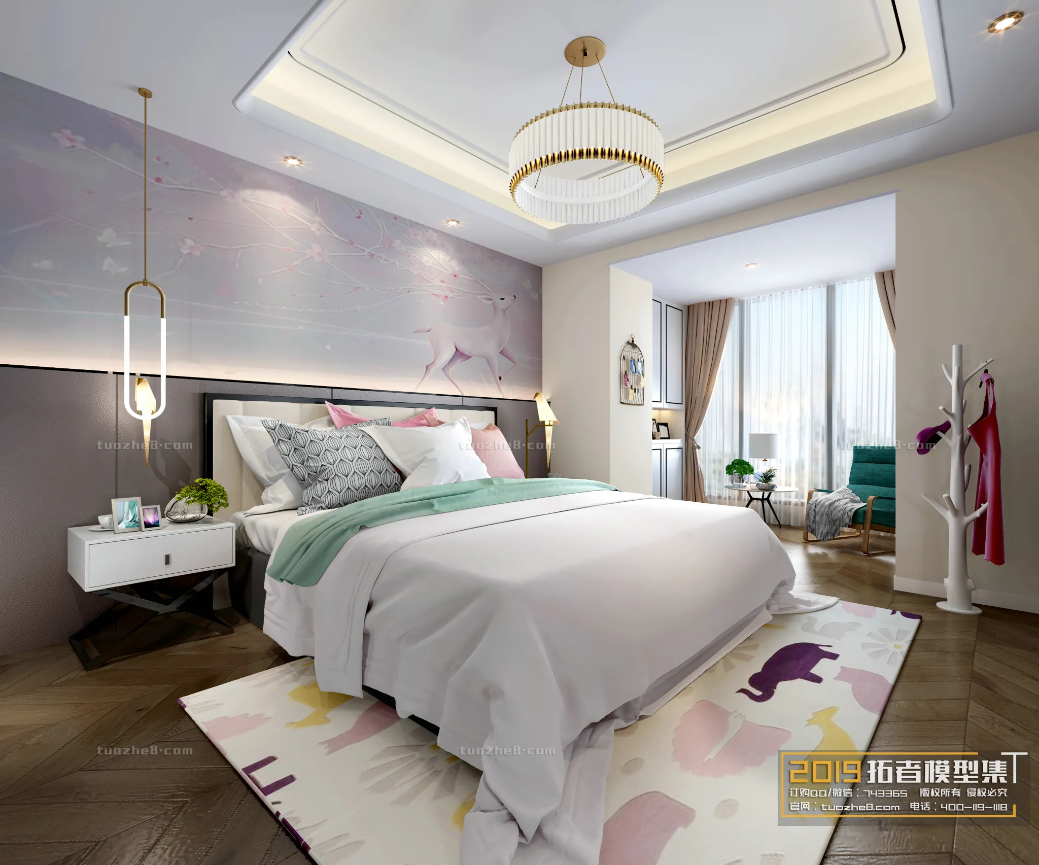 Extension Interior - BEDROOM - NORDIC STYLES - 007