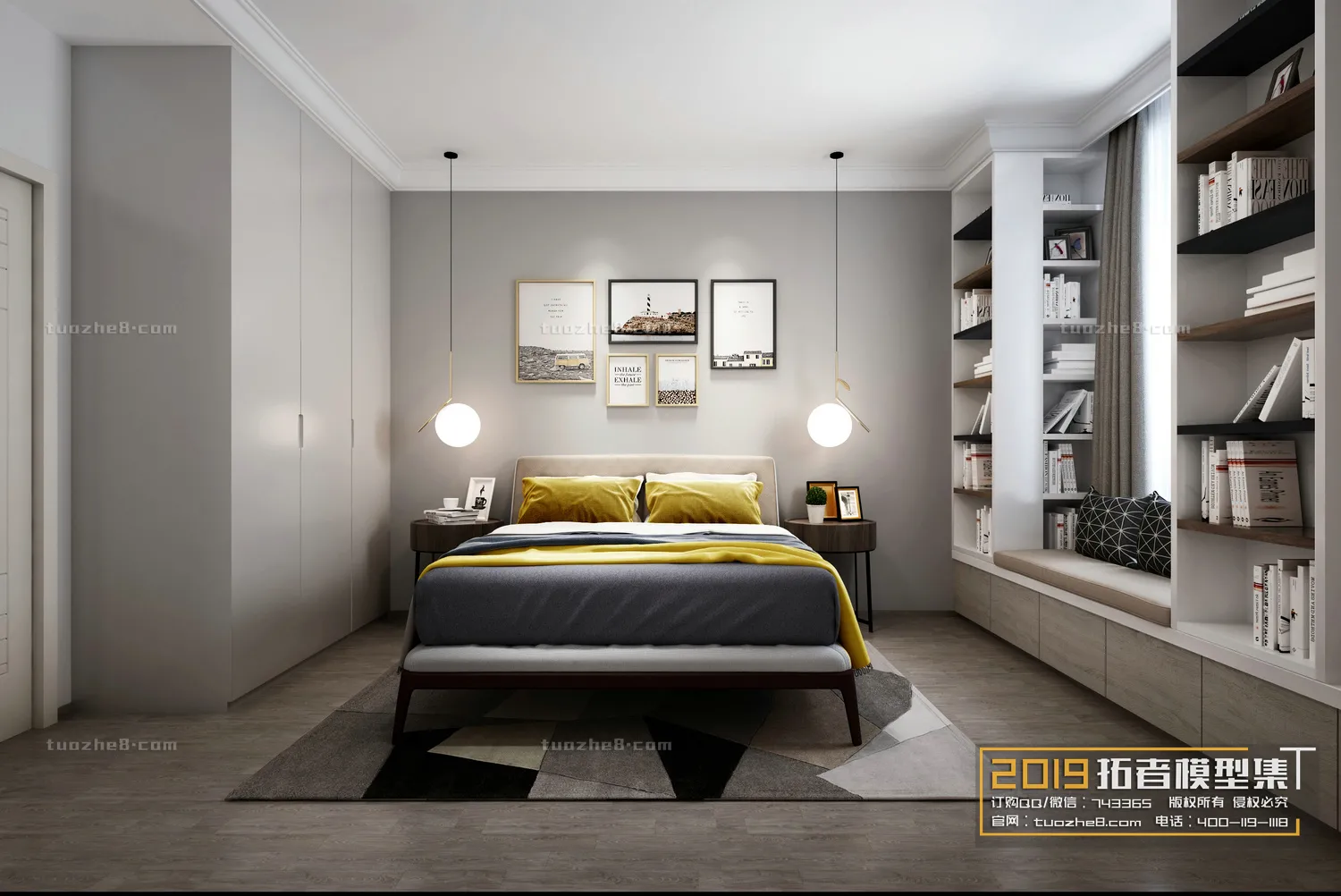 Extension Interior - BEDROOM - NORDIC STYLES - 017