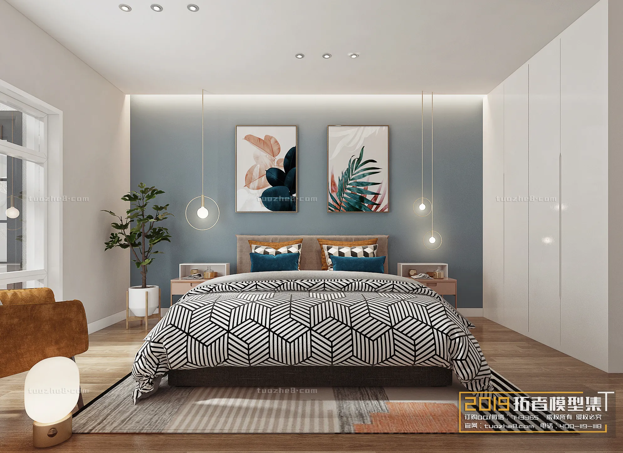 Extension Interior - BEDROOM - NORDIC STYLES - 018