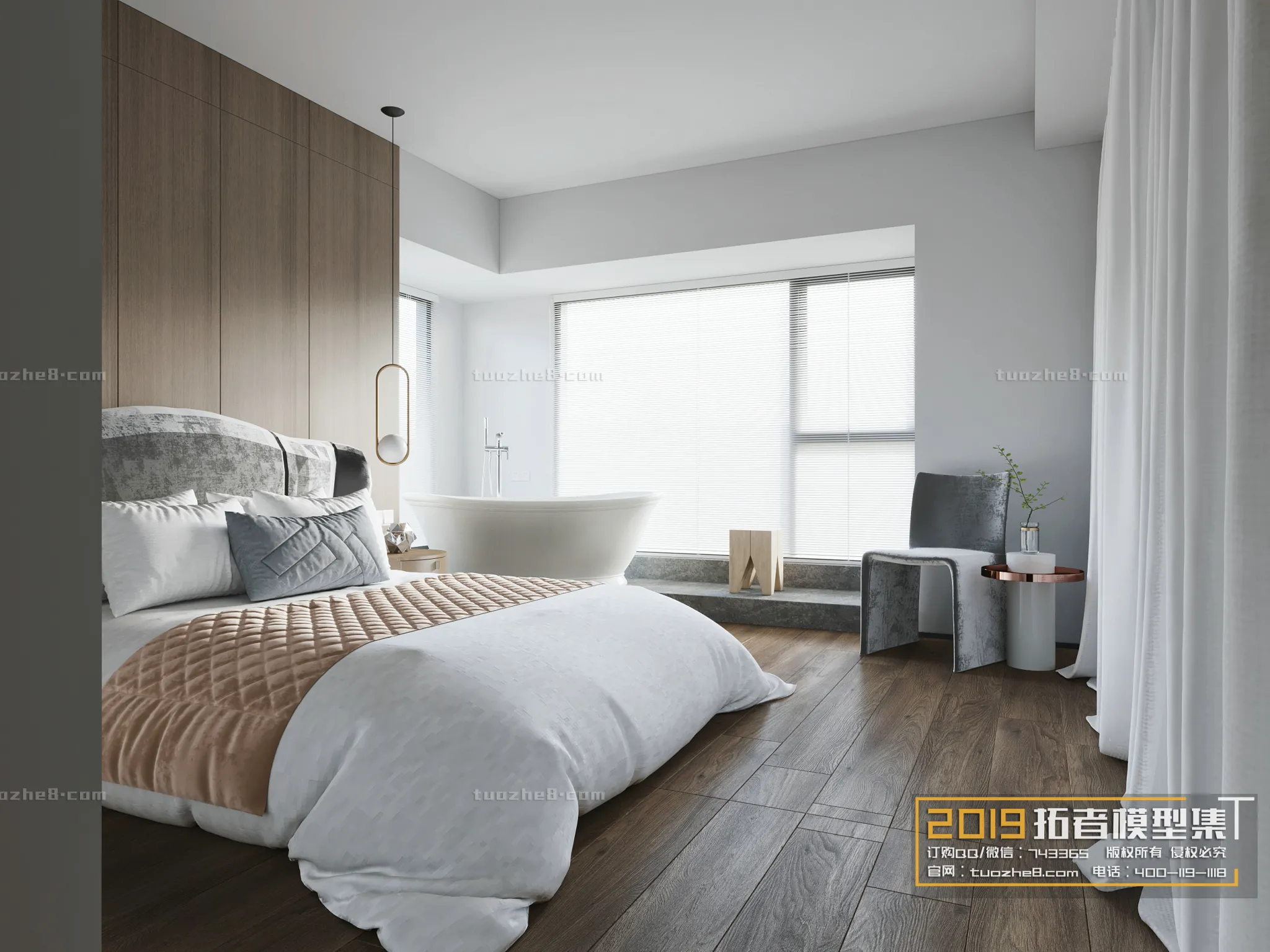 Extension Interior - BEDROOM - NORDIC STYLES - 022
