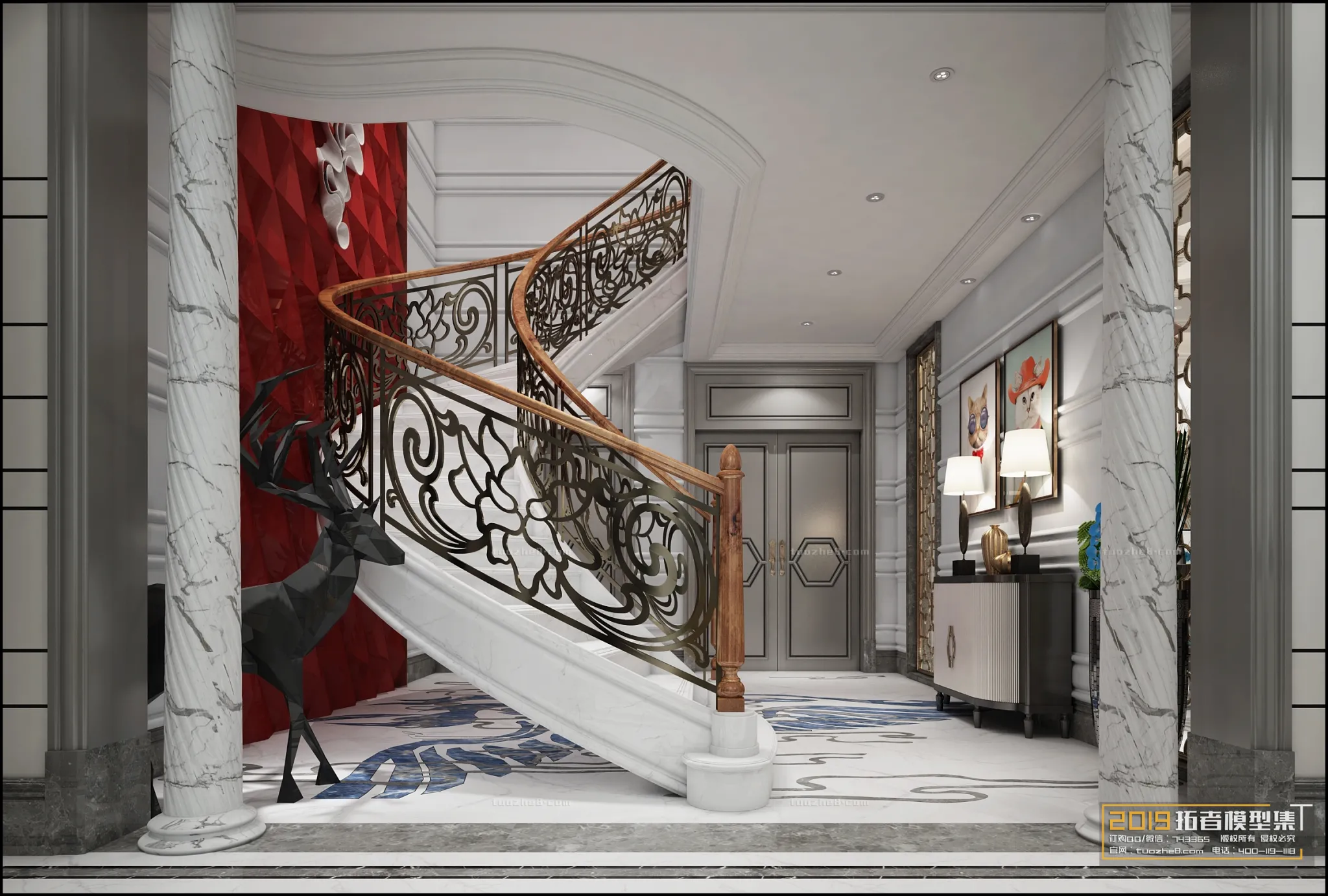 Extension Interior - CORRIDOR - 005