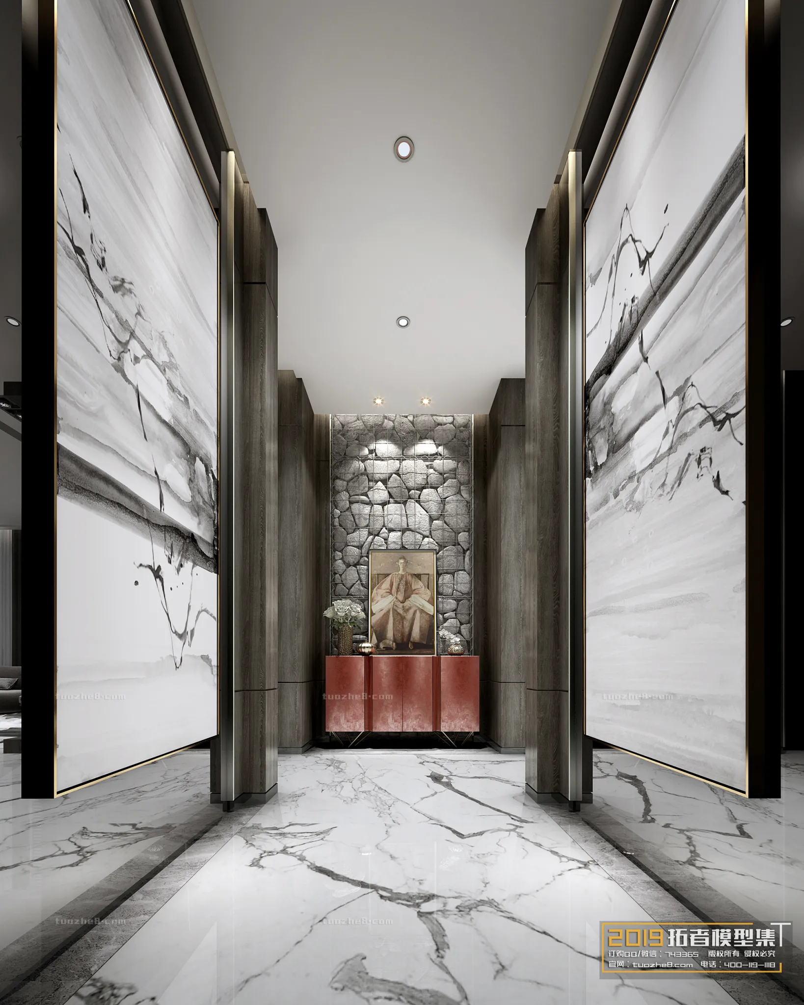 Extension Interior - CORRIDOR - 007