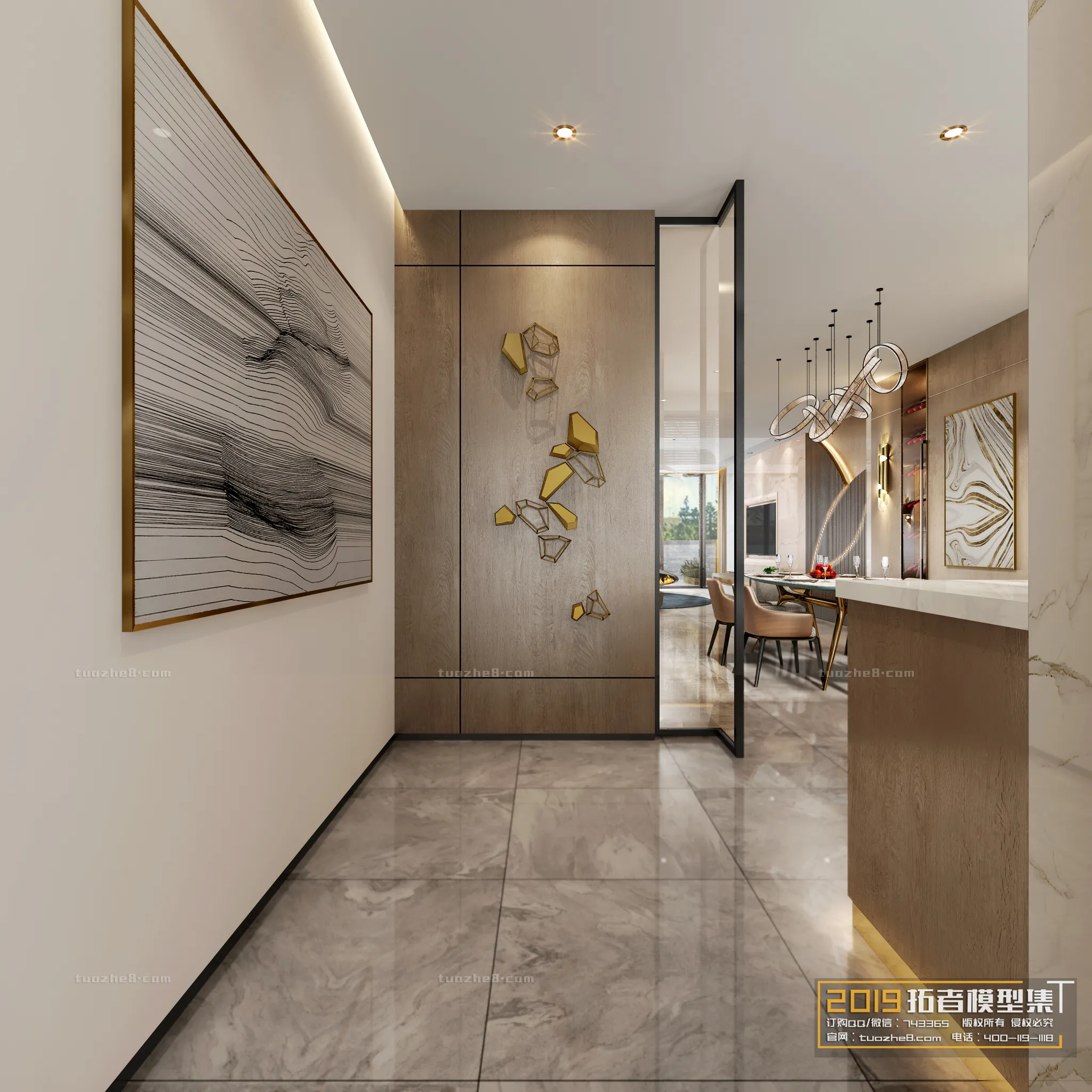 Extension Interior - CORRIDOR - 012