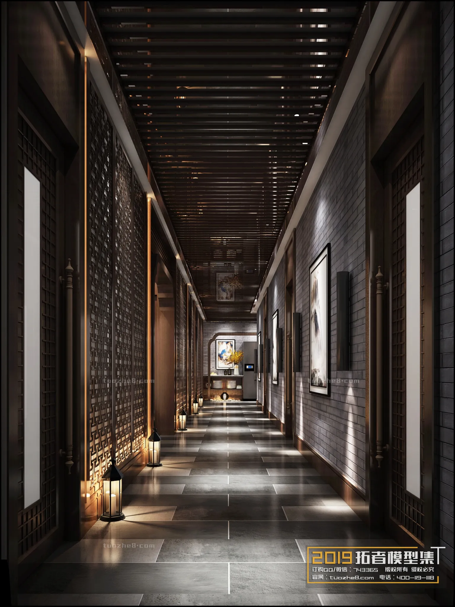 Extension Interior - CORRIDORS, ELEVATORS - 004