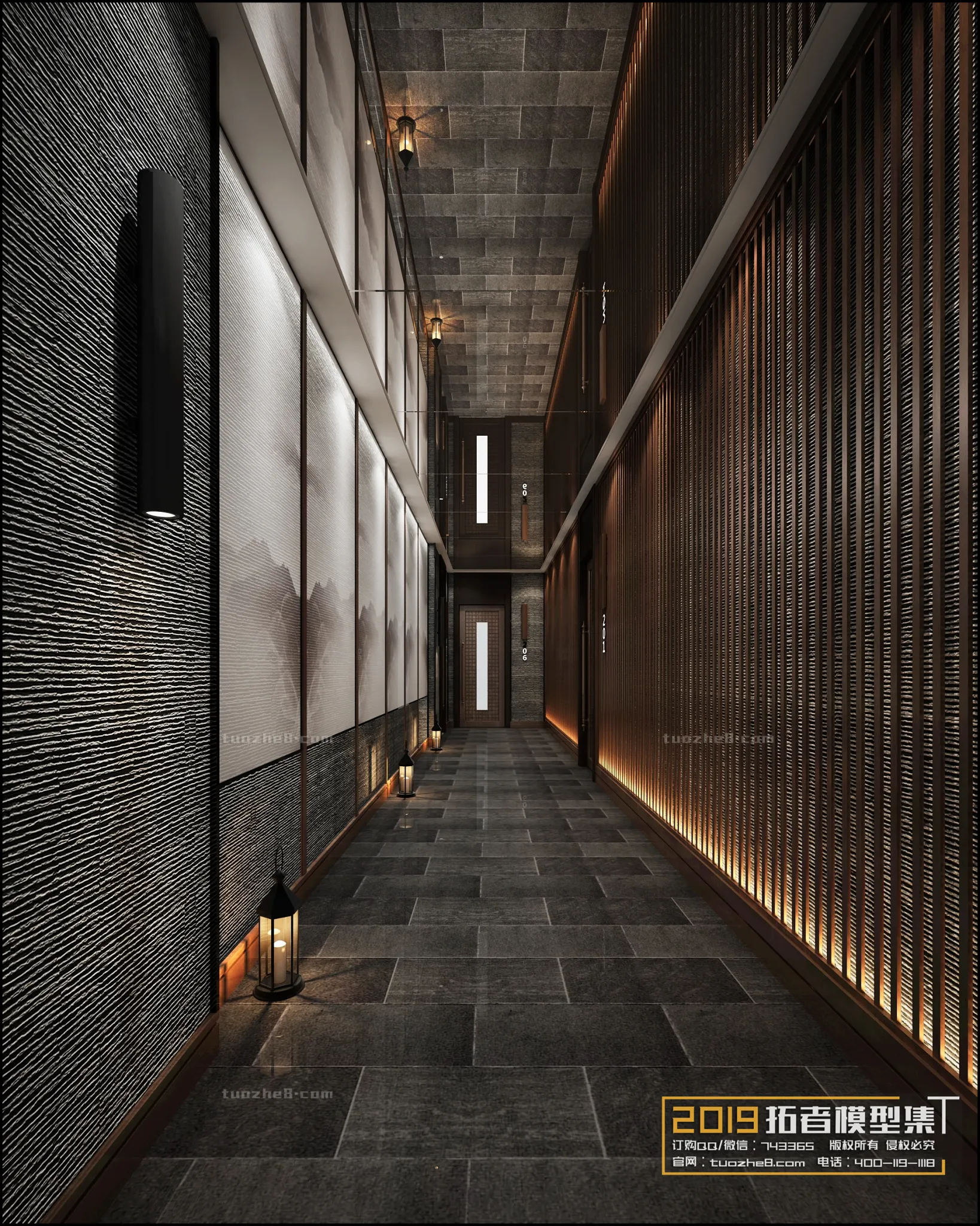 Extension Interior - CORRIDORS, ELEVATORS - 007