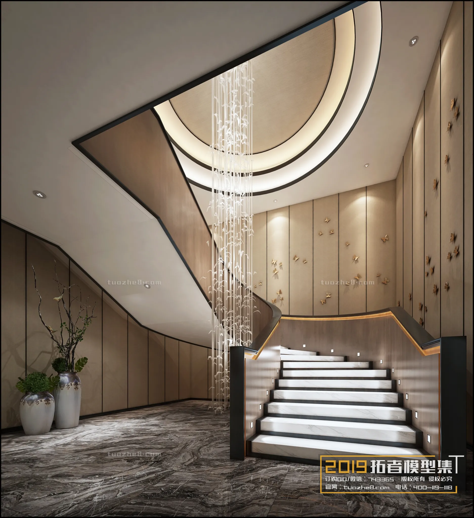 Extension Interior - CORRIDORS, ELEVATORS - 009