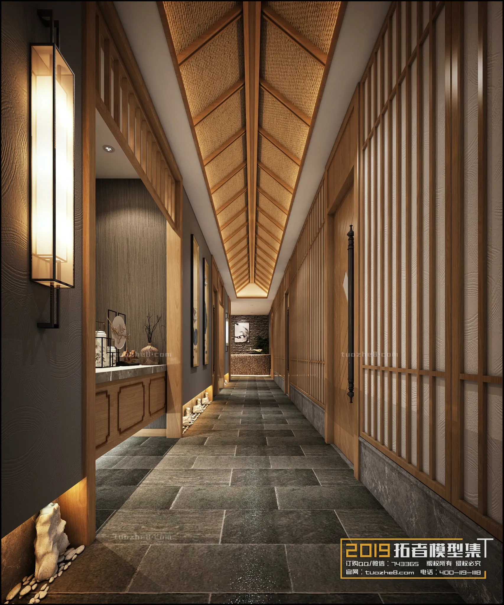 Extension Interior - CORRIDORS, ELEVATORS - 016