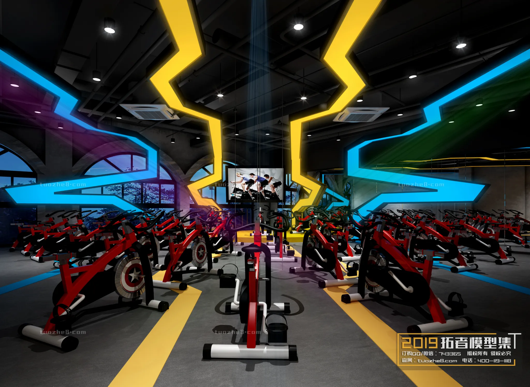 Extension Interior - FITNESS YOGA - 003