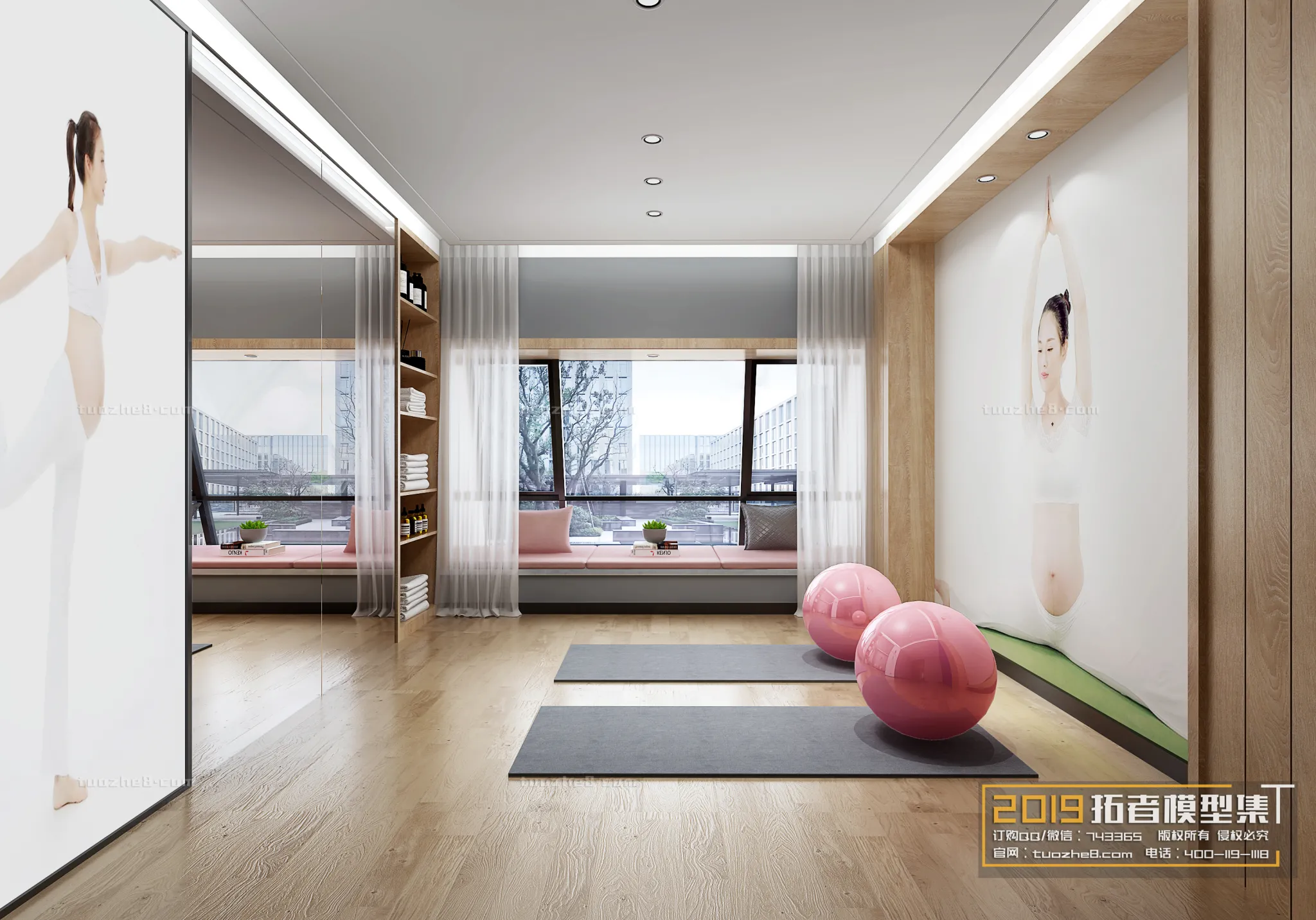 Extension Interior - FITNESS YOGA - 008
