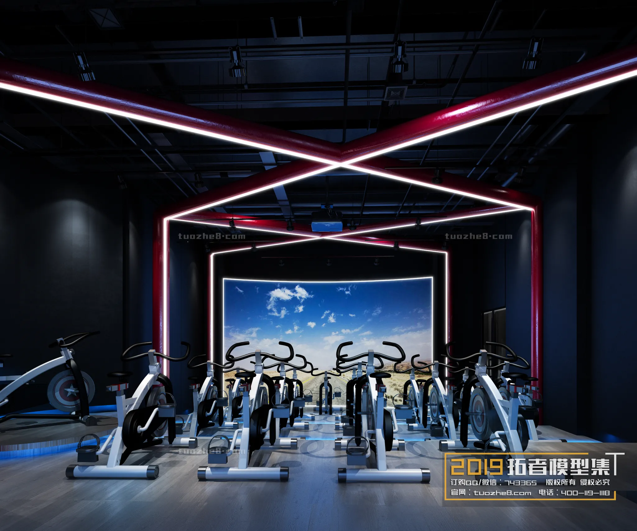 Extension Interior - FITNESS YOGA - 011