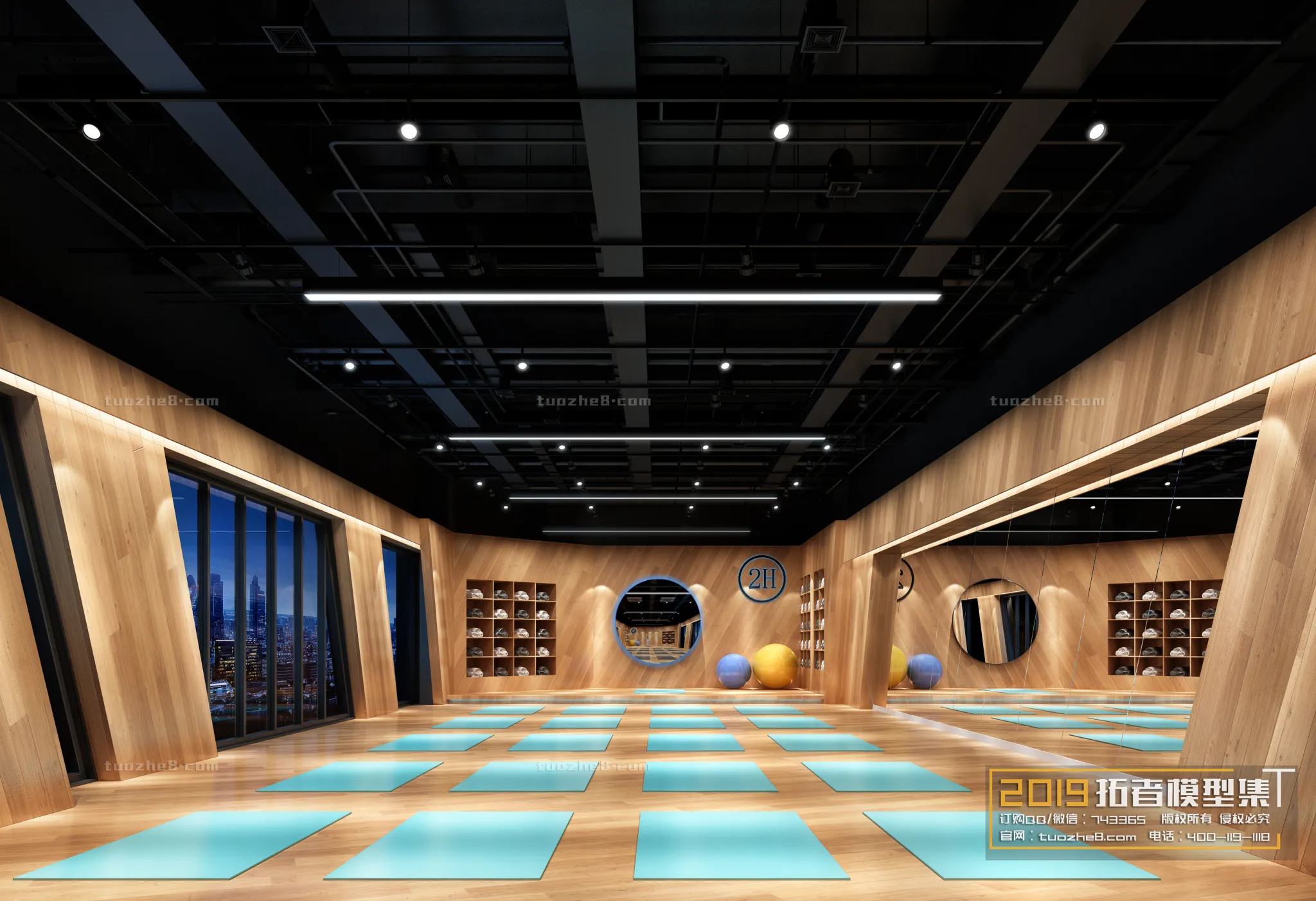 Extension Interior - FITNESS YOGA - 012
