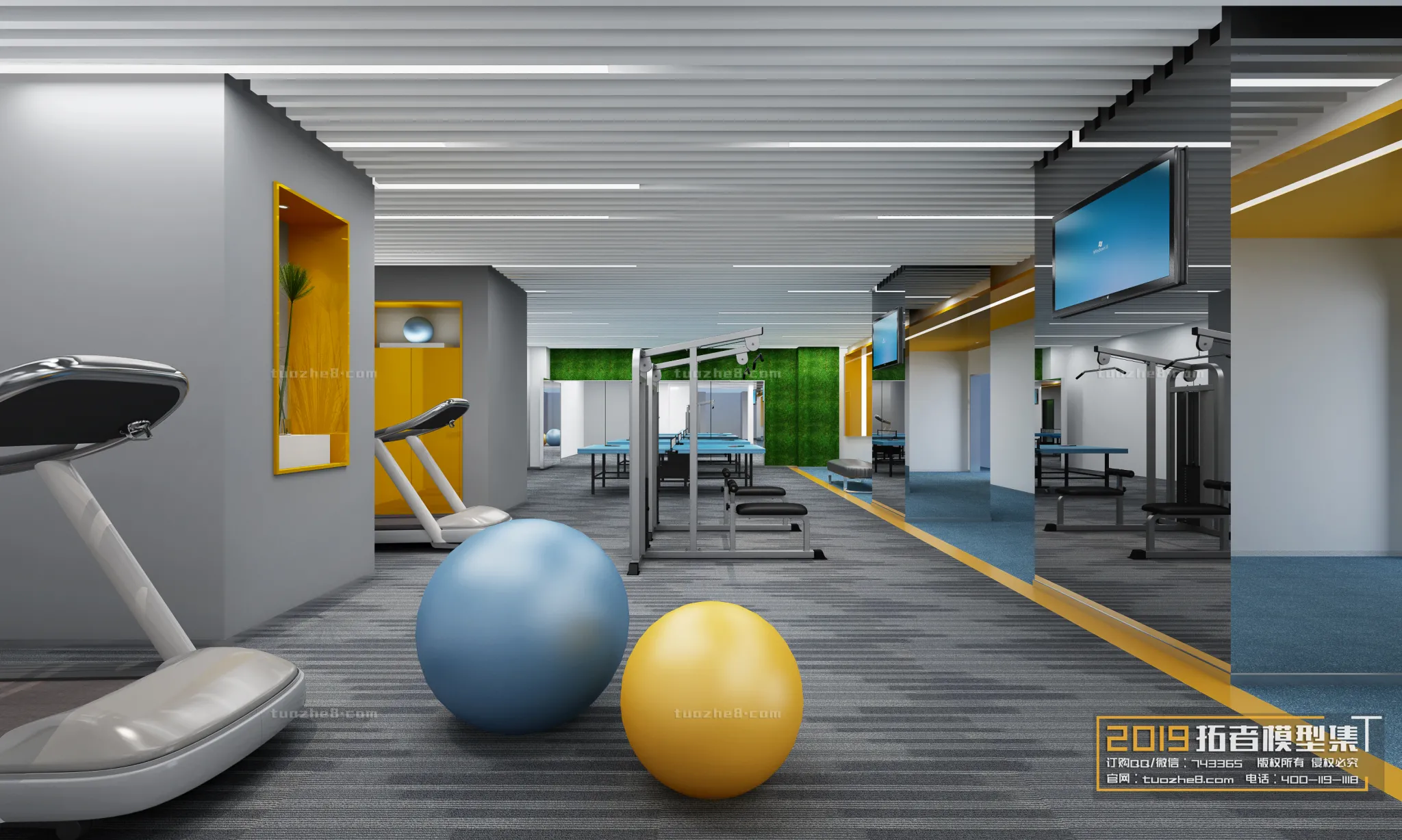 Extension Interior - FITNESS YOGA - 015