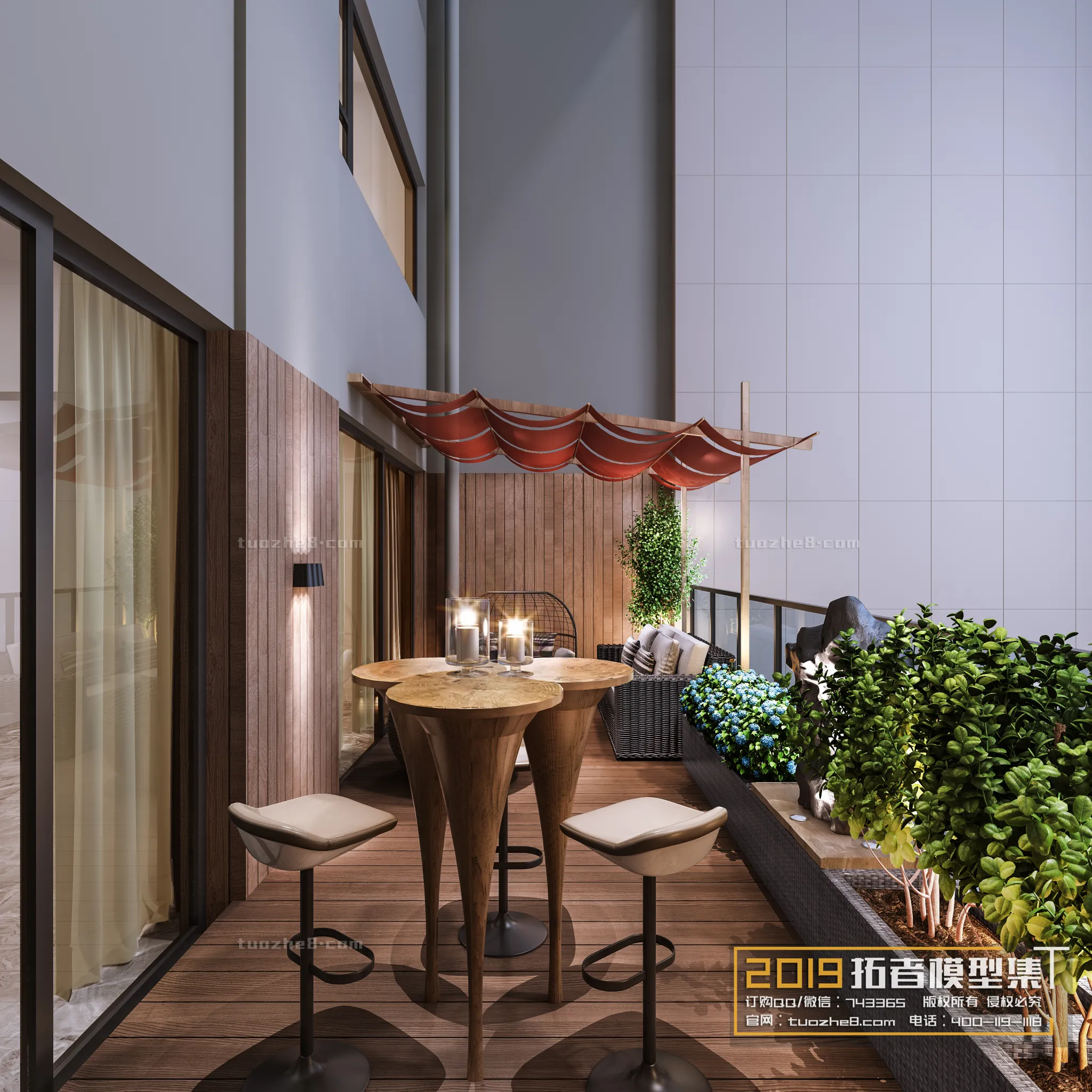 Extension Interior - GARDEN & BALCONY - 003