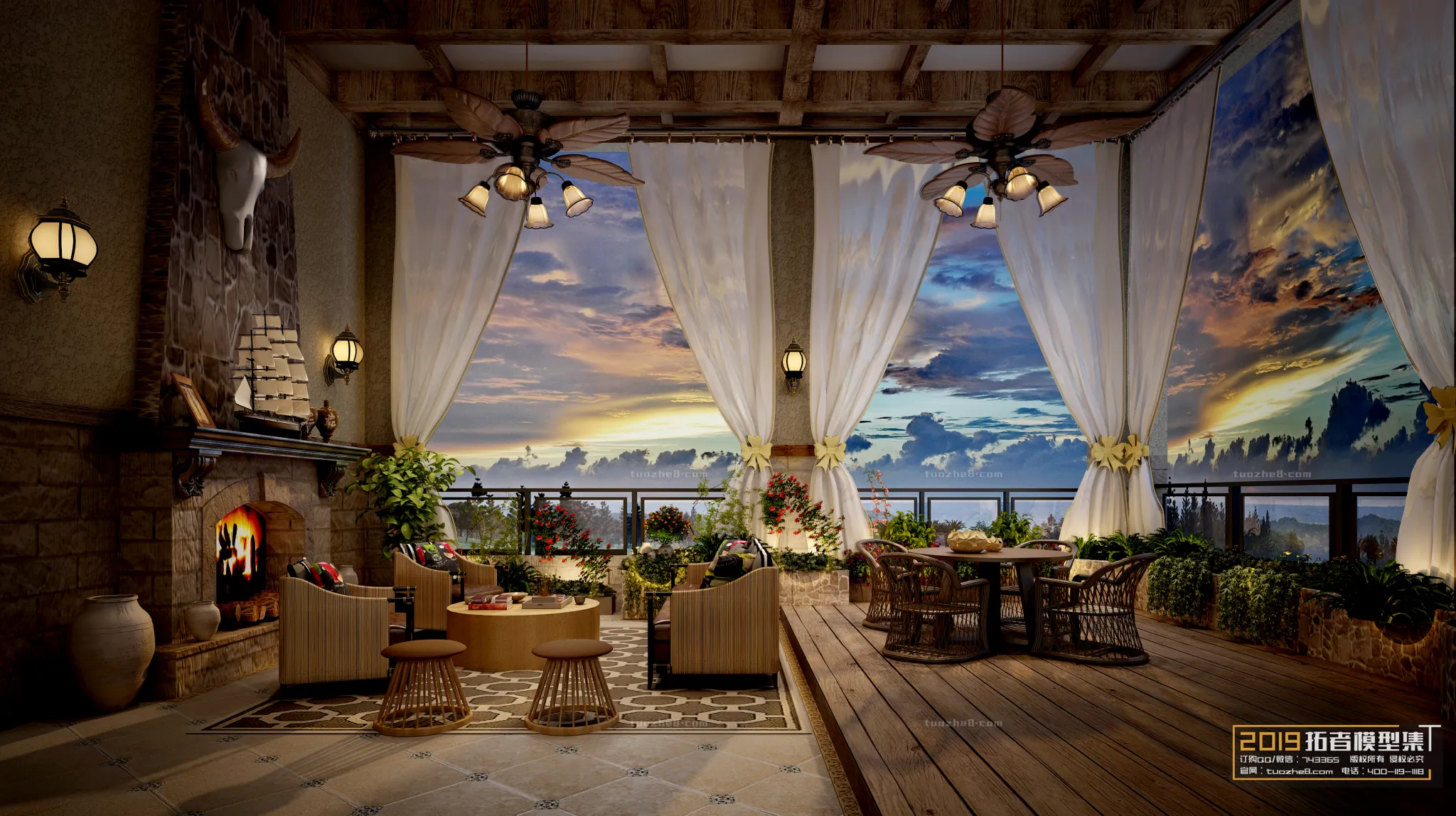 Extension Interior - GARDEN & BALCONY - 008